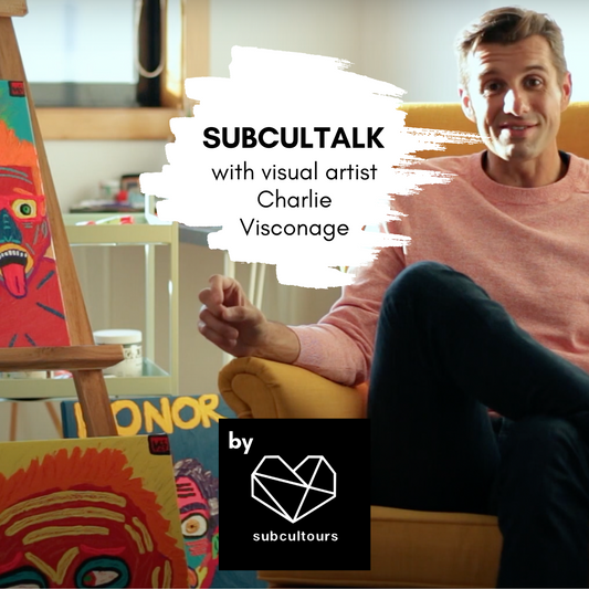 subcultalk with visual artist Charlie Visconage from Matosinhos, Porto, Portugal