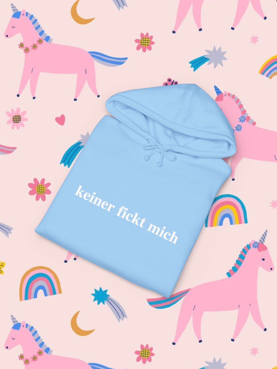 Sweat à capuche unisexe épais avec typographie originale | Tenue décontractée amusante, cadeau entre amis, style urbain, superposition confortable