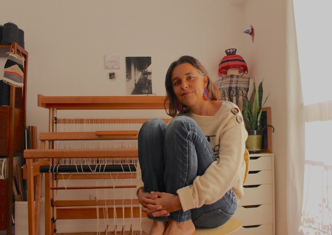 4-hour Textile Weaving Workshop with Rita in Lisbon, Portugal