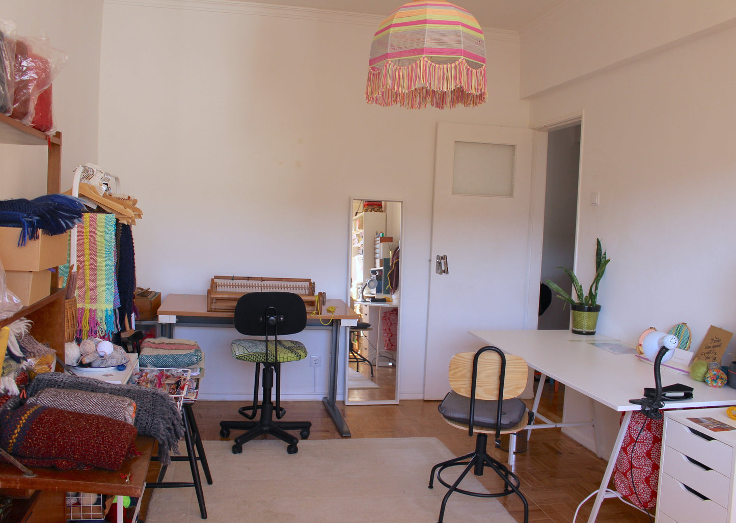 3 Days "Textile Weaving Workshop" and Homestay with Rita in Lisbon, Portugal