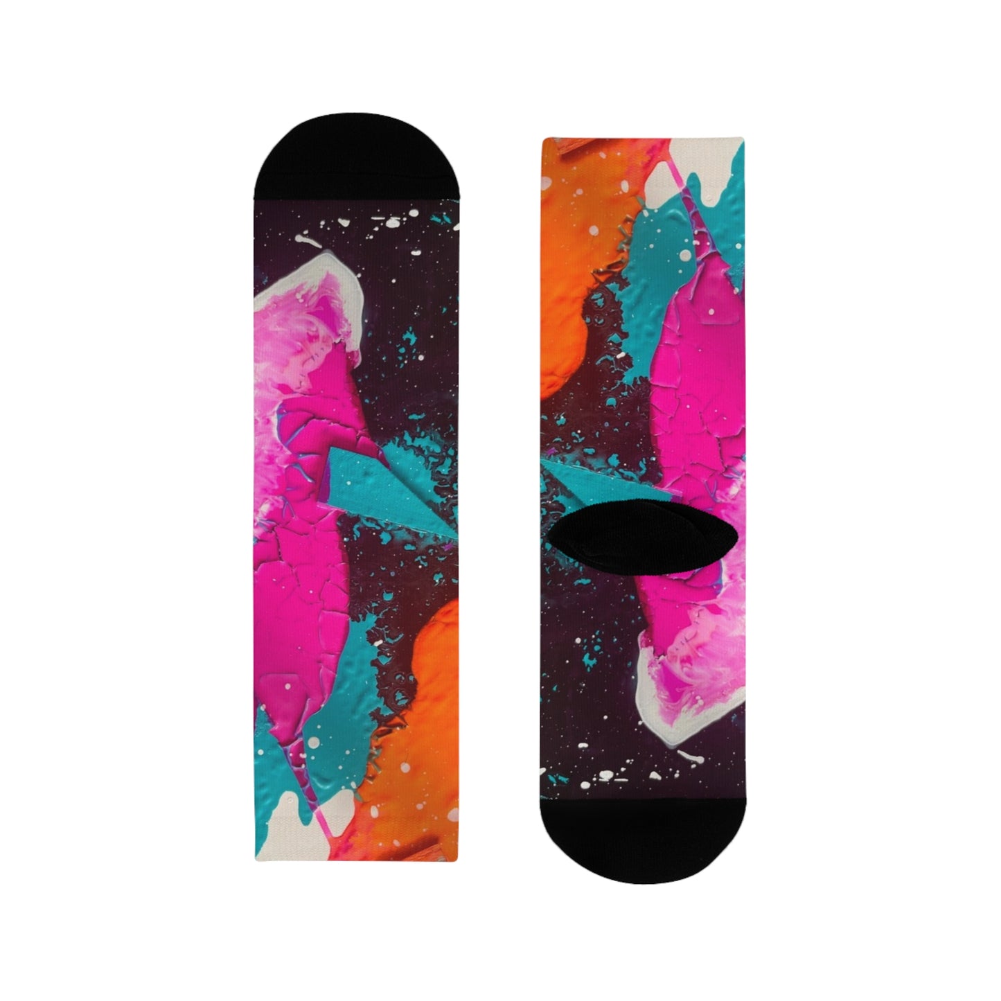 subcultours x KAT "Cosmic Consciousness" Unisex Print Socks, by subcultours merch 10