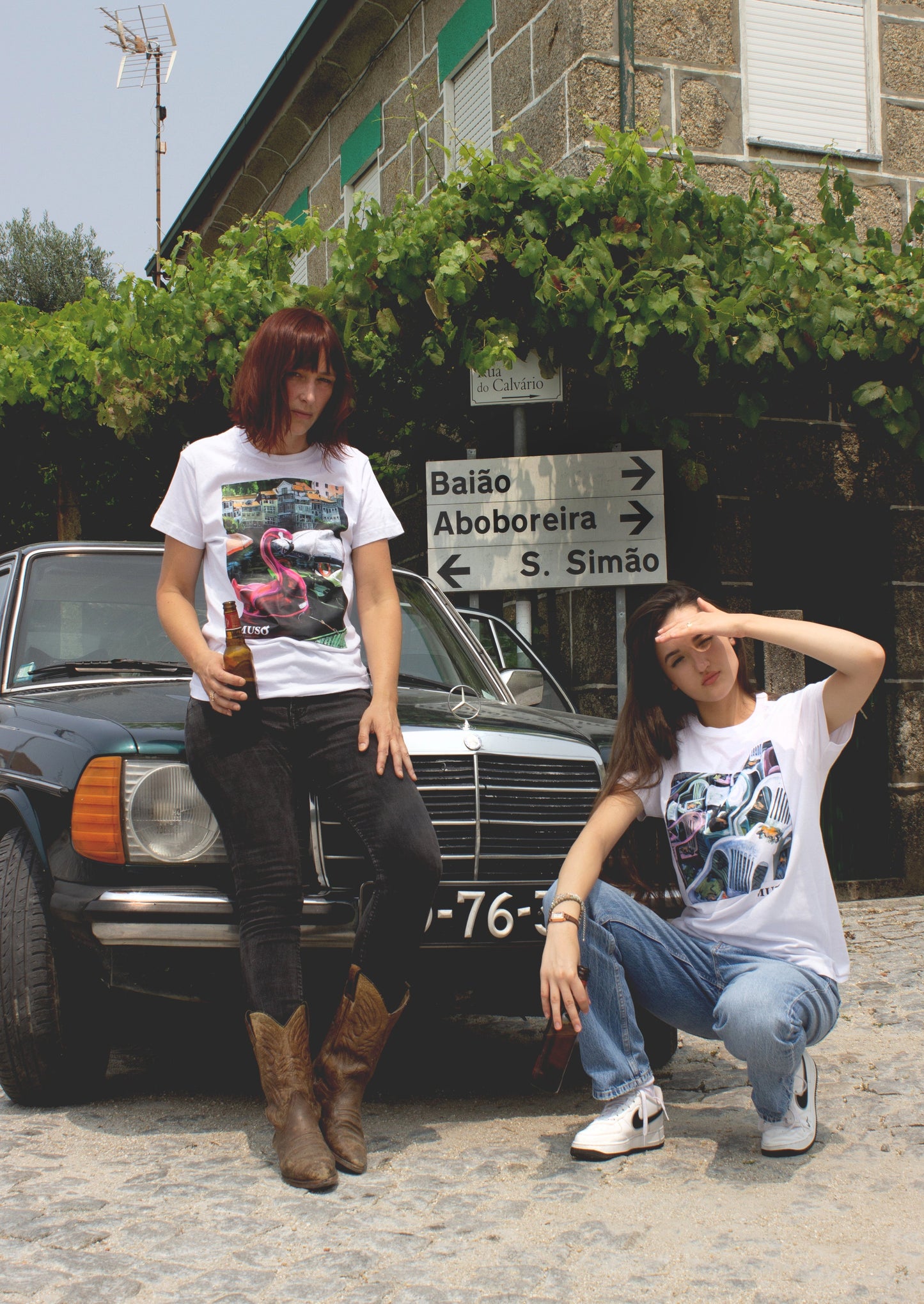 "Amarante" T-Shirt by Zuzanna Hope