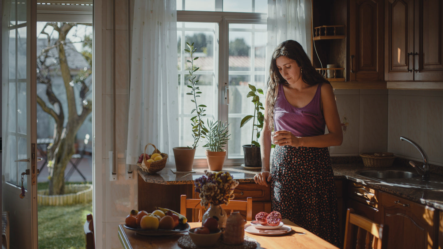 Botanical Textile Screen Printing Workshop with Andrea on island Illa de Arousa, Galicia by subcultours