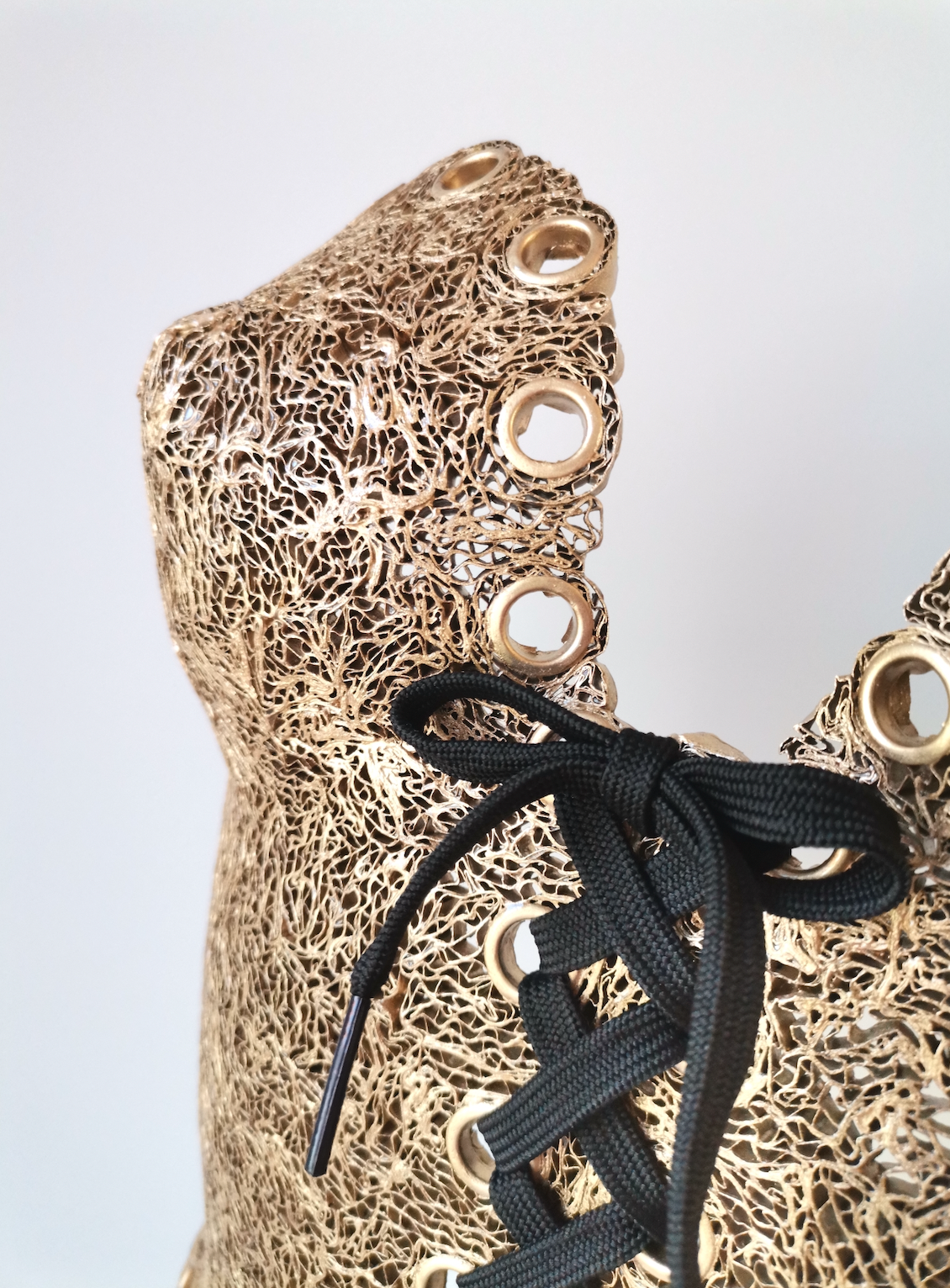 "BARBARA" Cardboard Sculpture by Angélina Maia