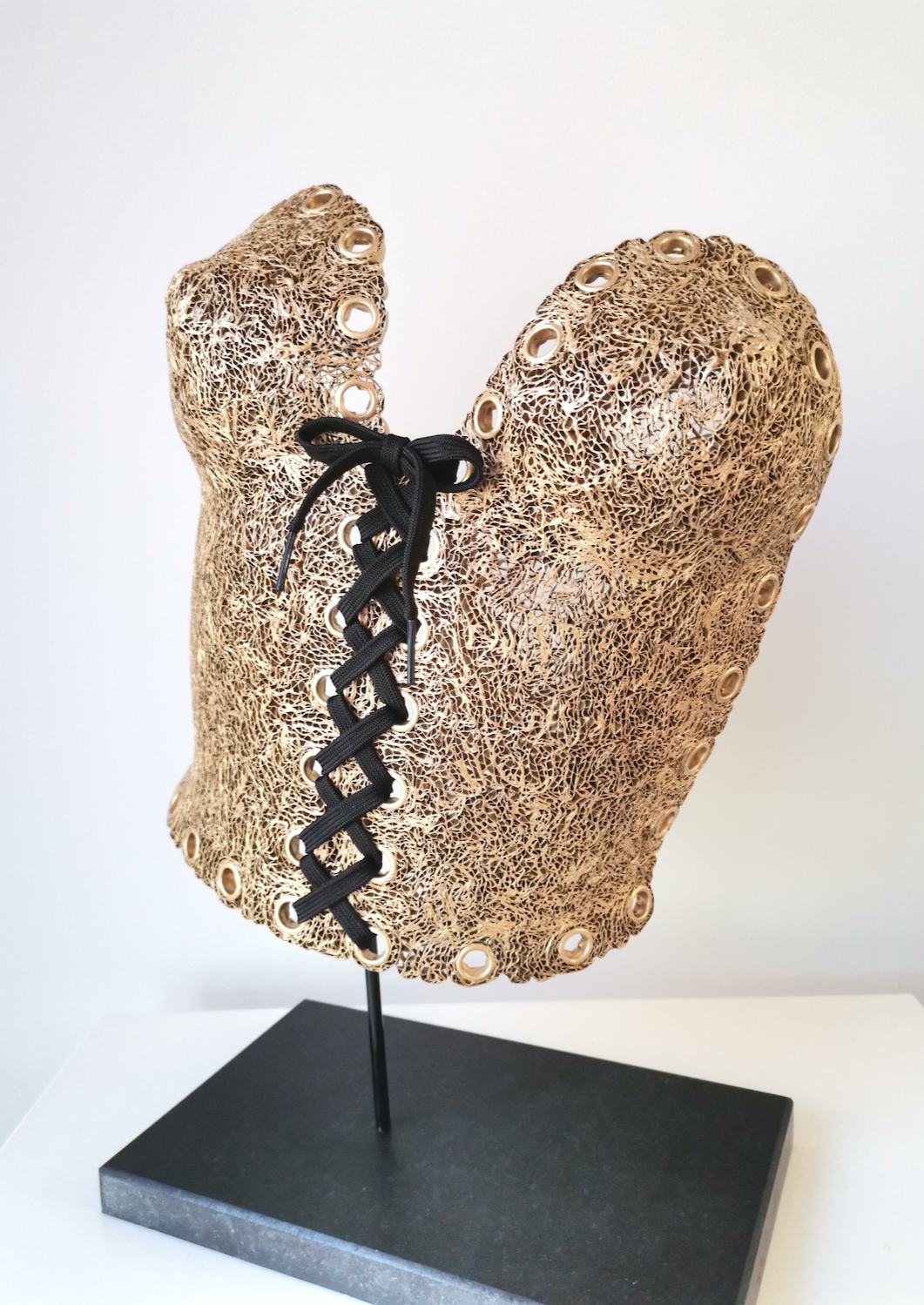 "BARBARA" Cardboard Sculpture by Angélina Maia