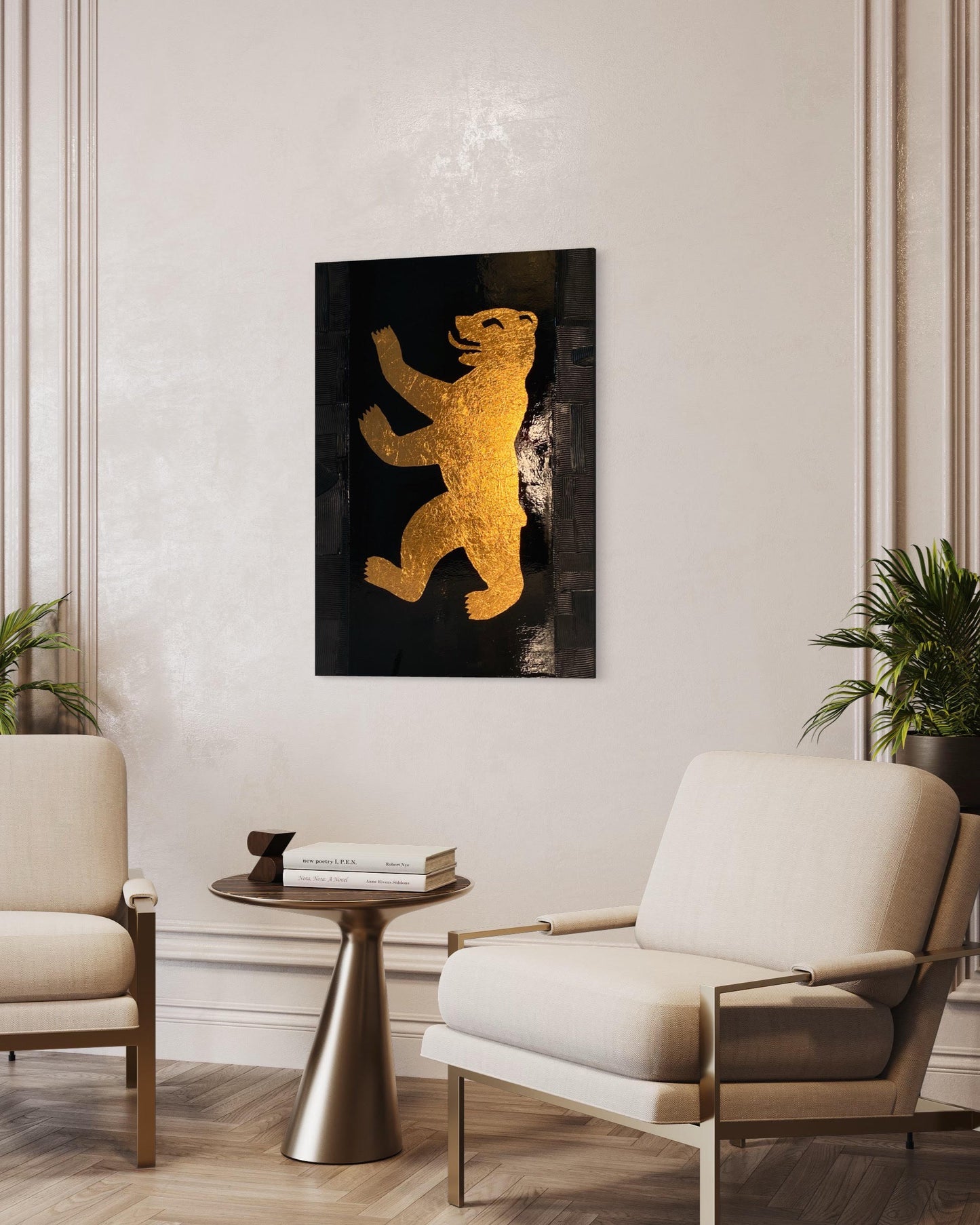 "Berlin Bear" Artwork by Nyra Turkmani