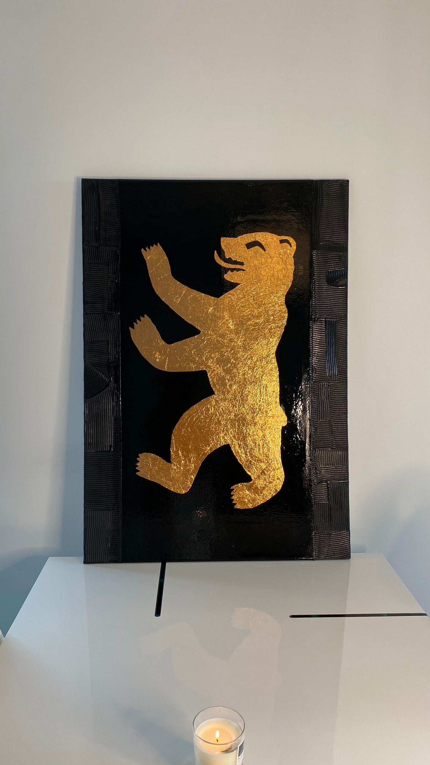 "Berlin Bear" Artwork by Nyra Turkmani