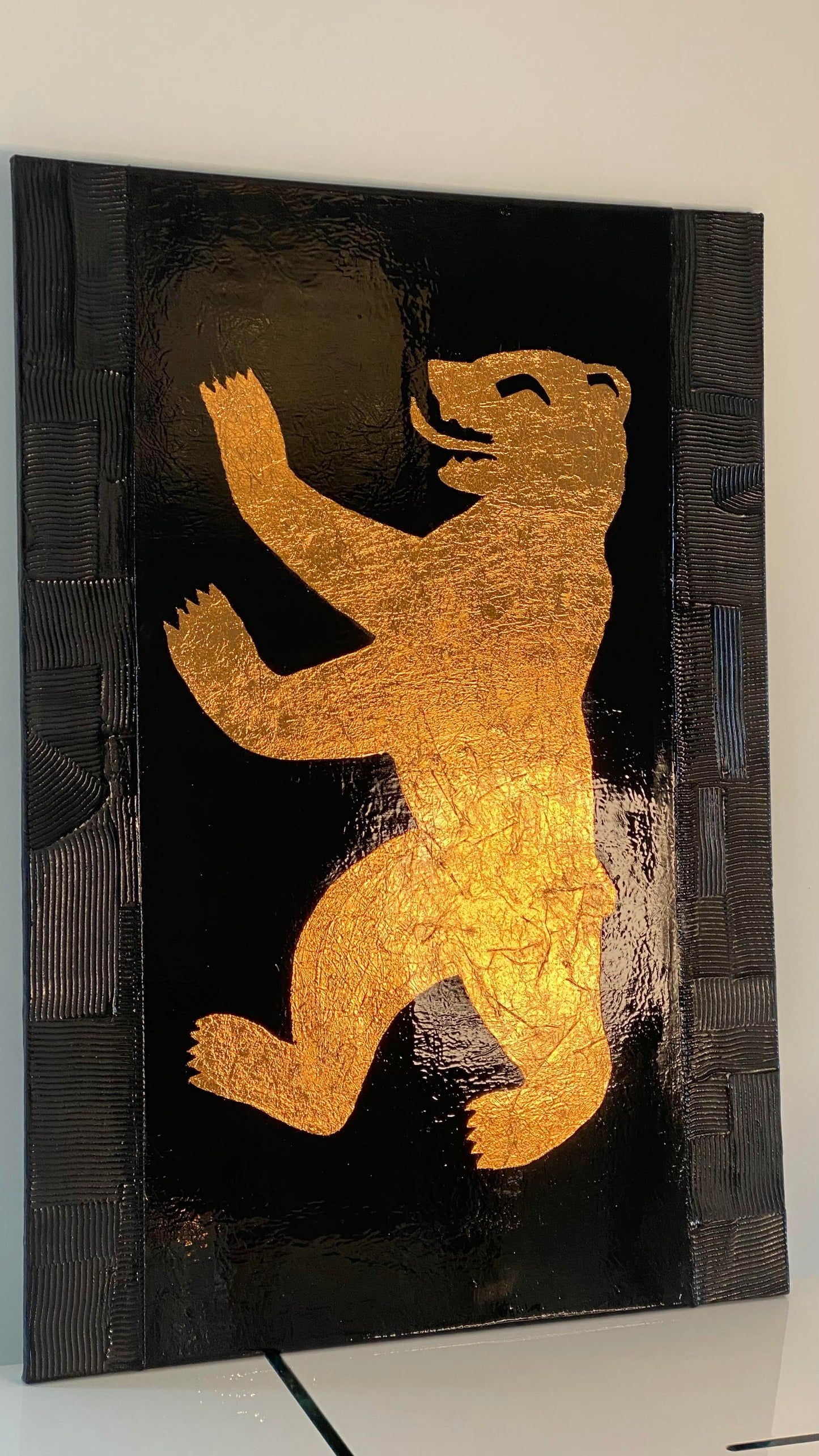 "Berlin Bear" Artwork by Nyra Turkmani