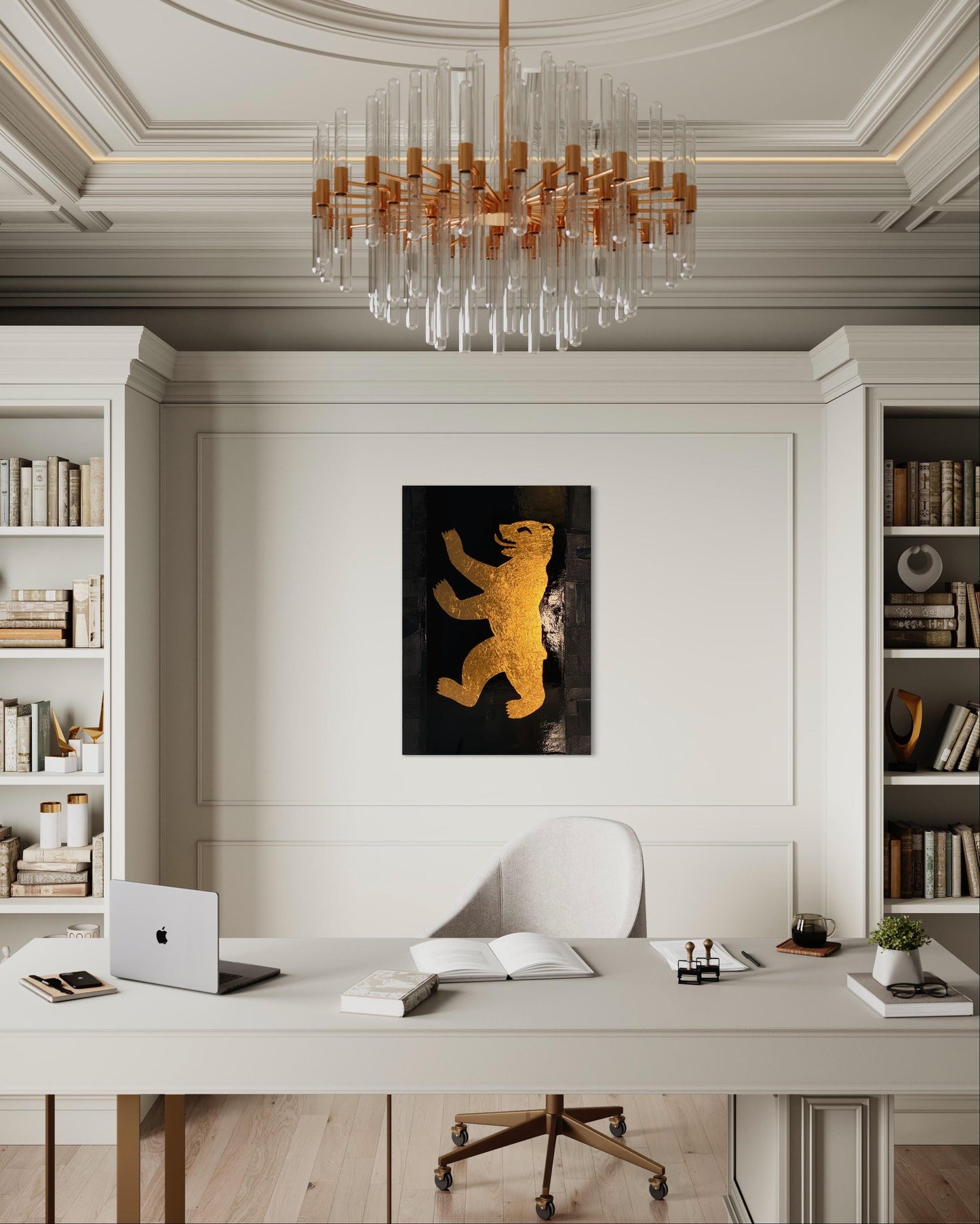 "Berlin Bear" Artwork by Nyra Turkmani