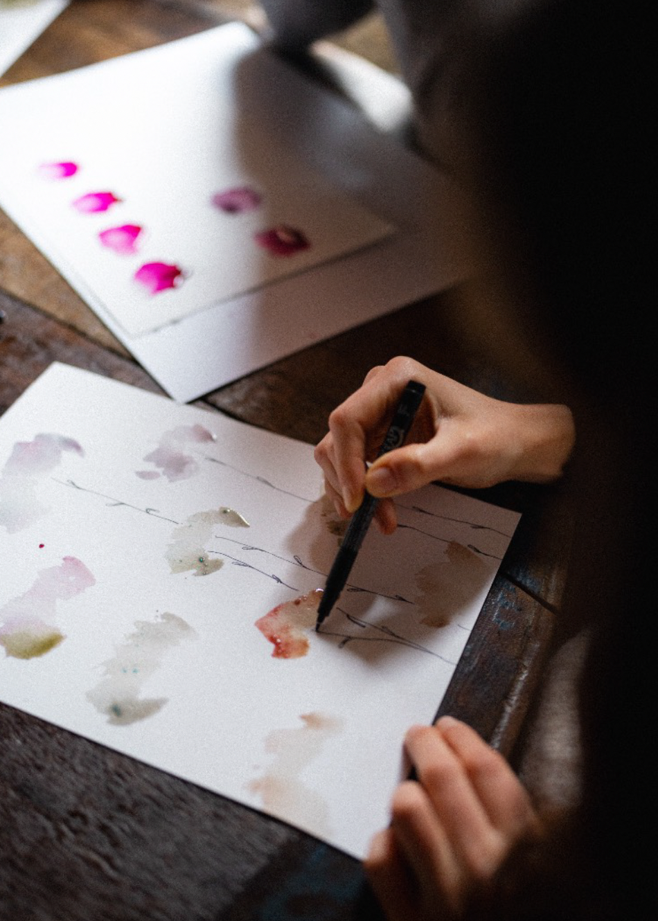 Botanical Painting Workshop "Creating Sustainable Watercolors: From Nature to Waste" with Isabel in Póvoa de Varzim, Portugal by subcultours