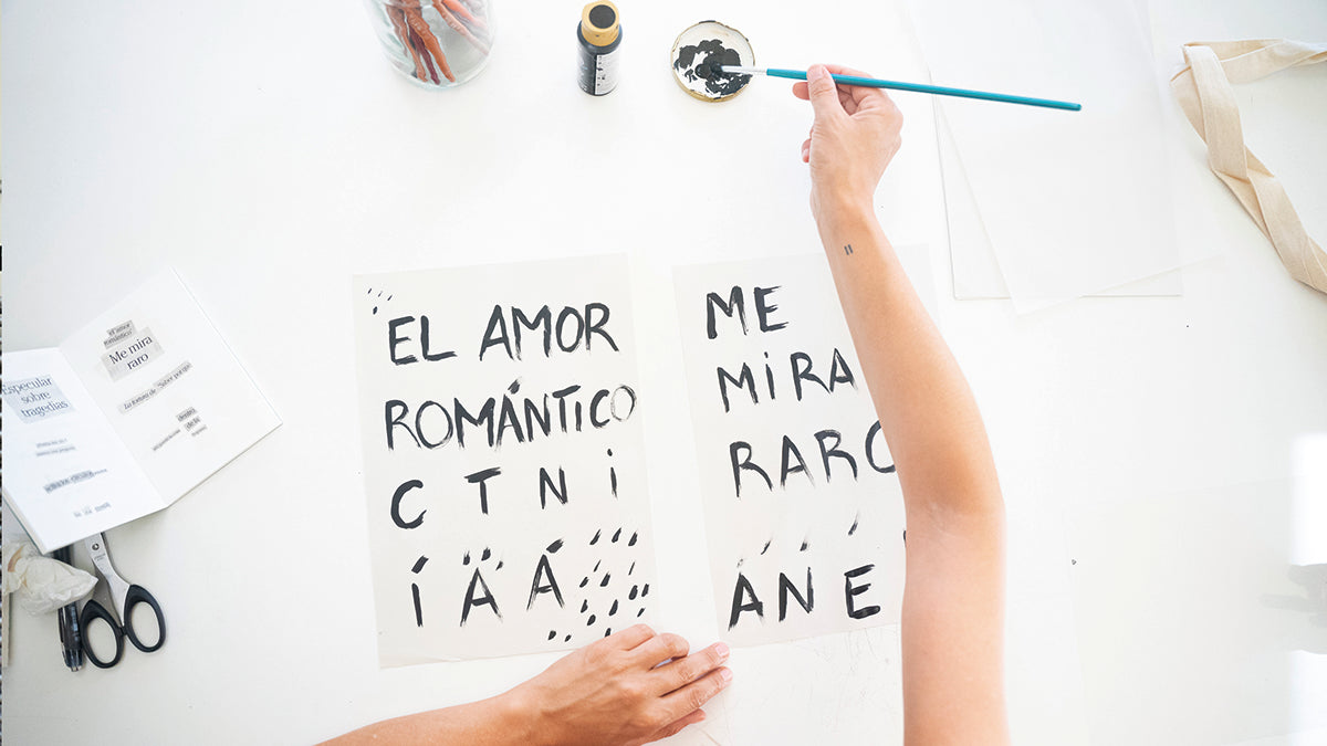 Botanical Textile Screen Printing Workshop with Andrea on island Illa de Arousa, Galicia by subcultours