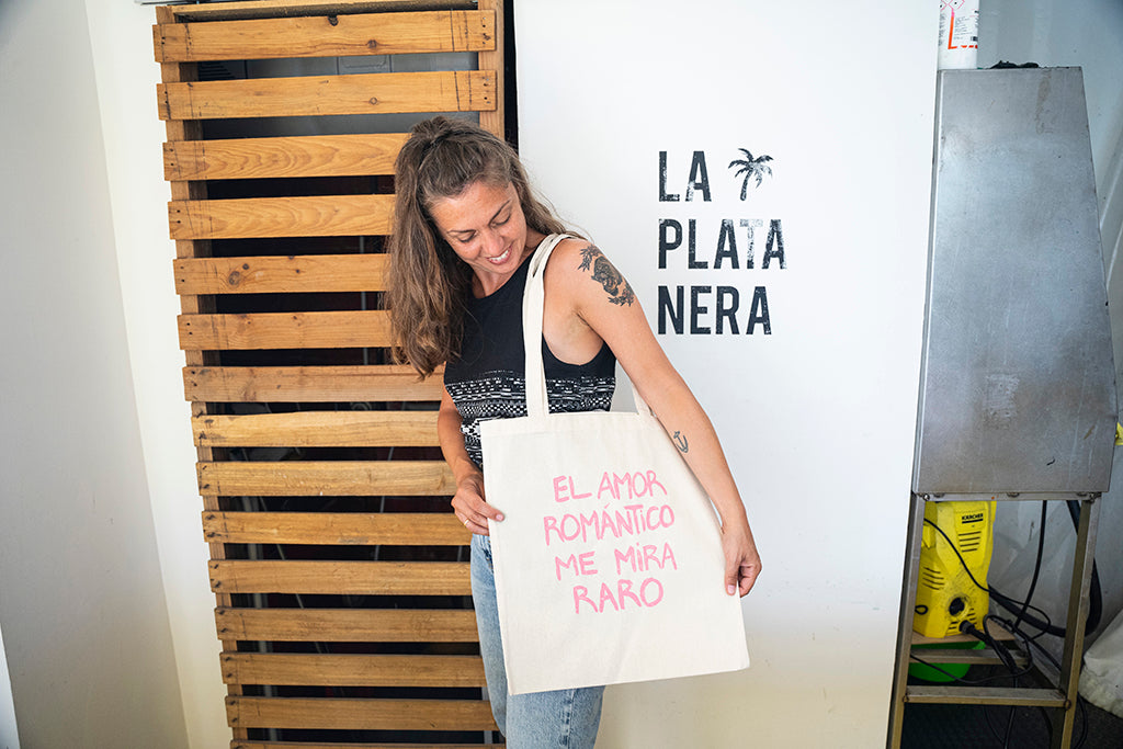 Botanical Textile Screen Printing Workshop with Andrea on island Illa de Arousa, Galicia by subcultours