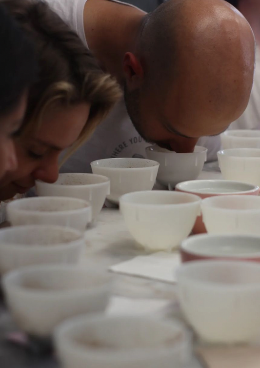 Coffee Sensory Workshop with Shan and Nick in Praia do Burgau, Algarve, Portugal by subcultours