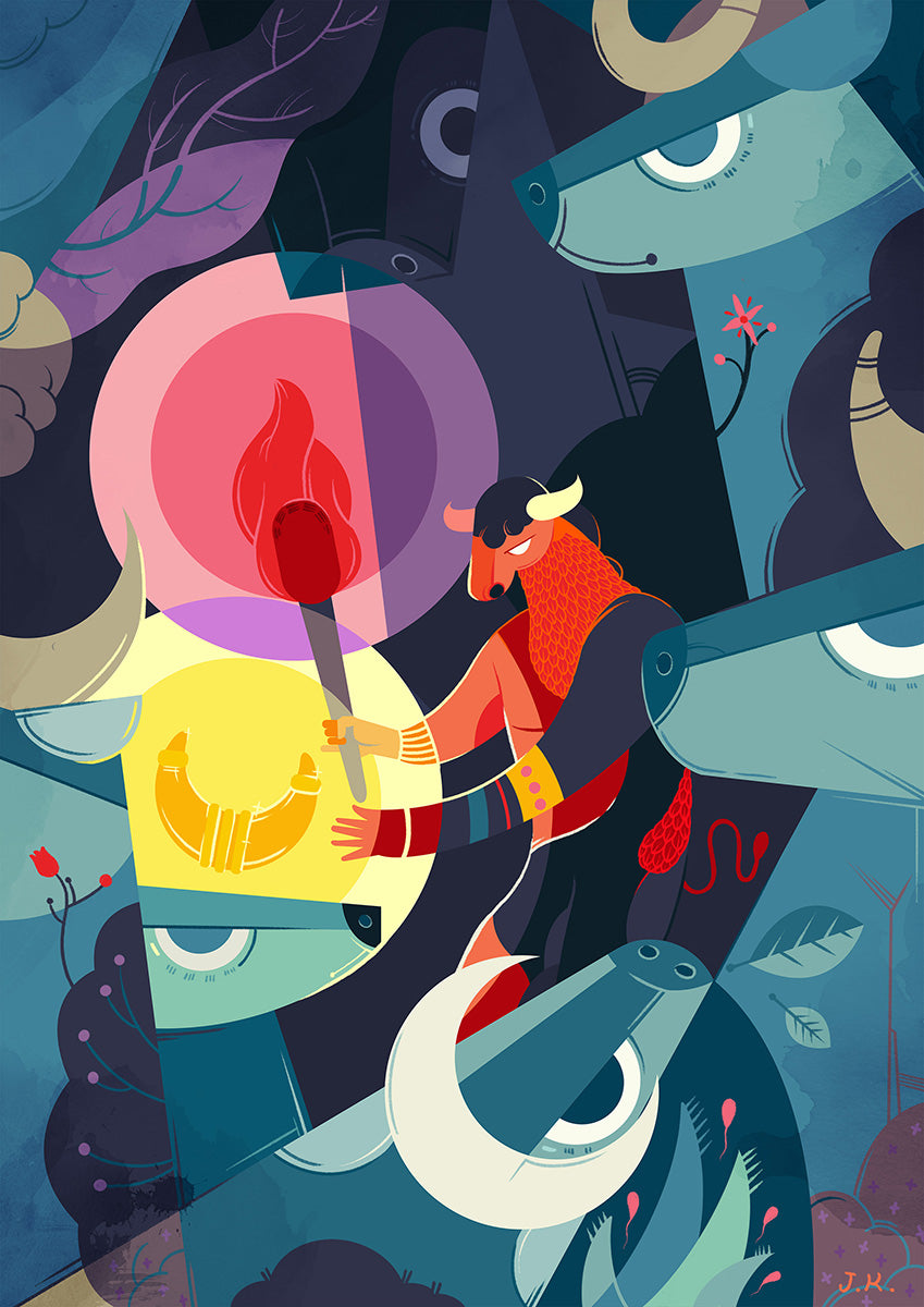 "Creating Patterns and Textures for Illustration" Workshop with Jaye in Berlin, Germany