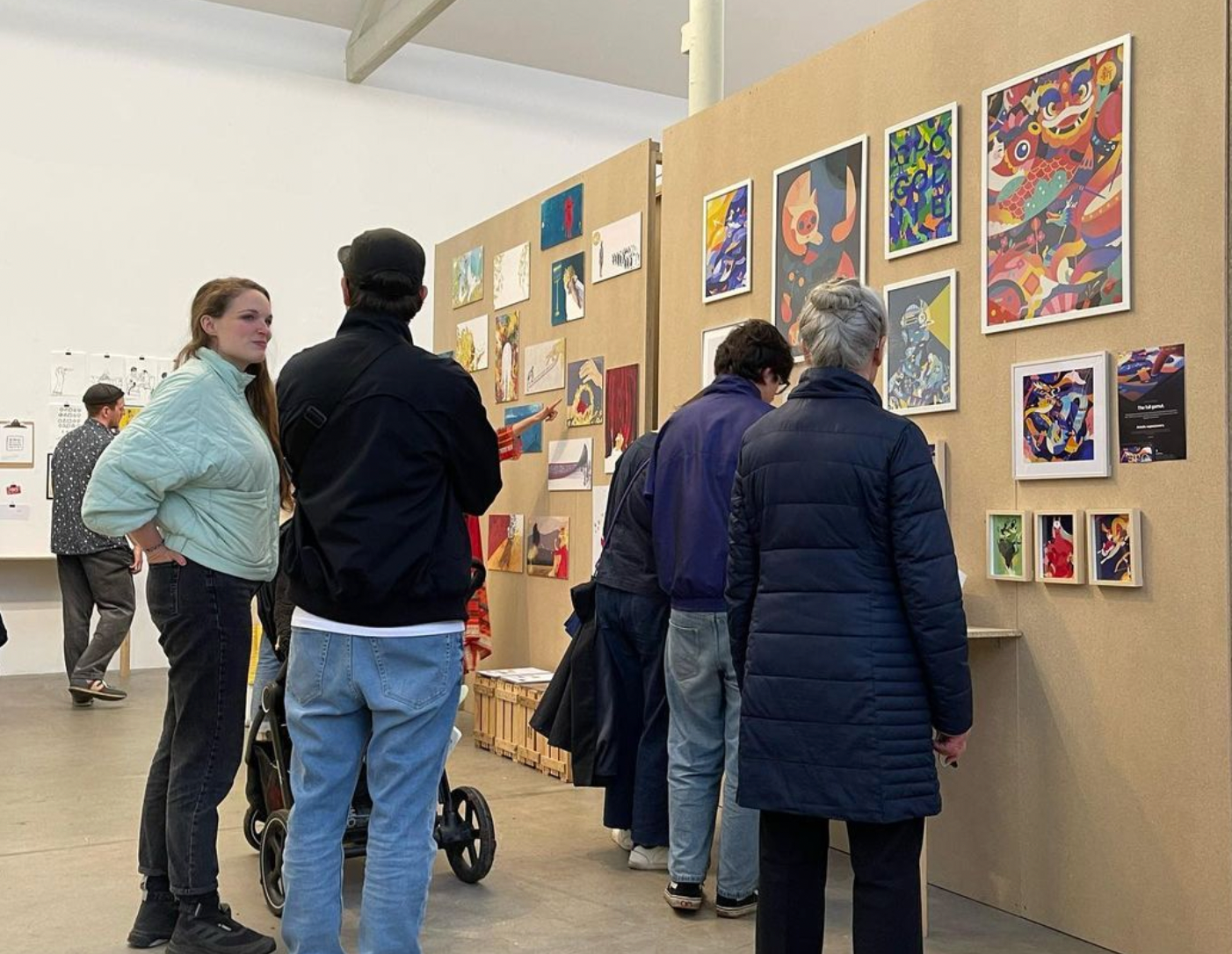 "Creating Patterns and Textures for Illustration" Workshop with Jaye in Berlin, Germany