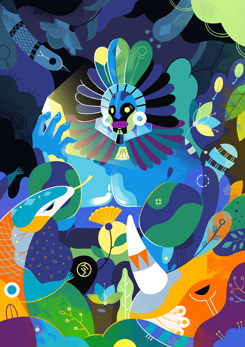 "Creating Patterns and Textures for Illustration" Workshop with Jaye in Berlin, Germany