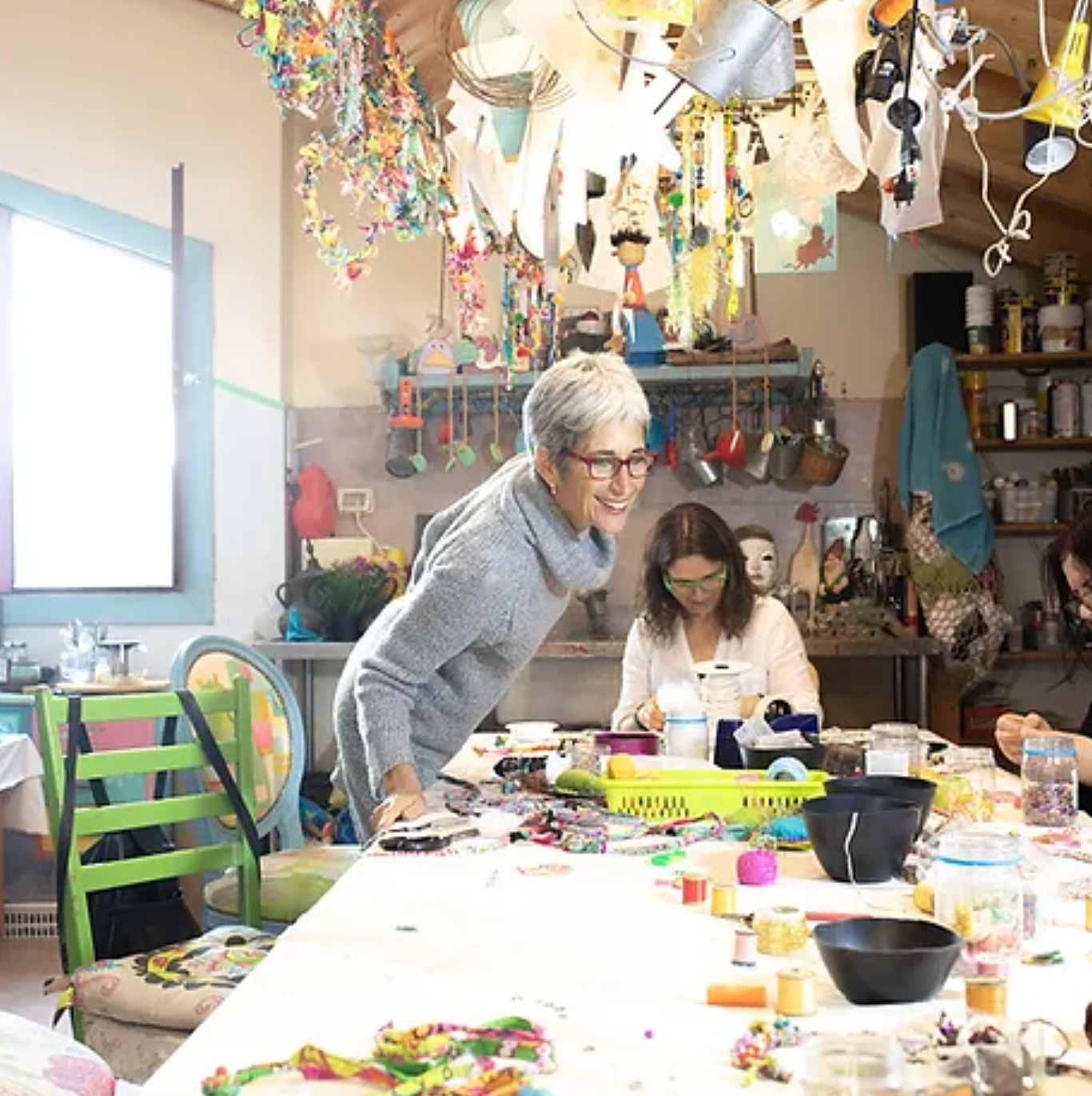 Fabric Collage Workshop "Frida Kahlo Portrait" with Liat in Matan, Tel Aviv, Israel, by subcultours 16