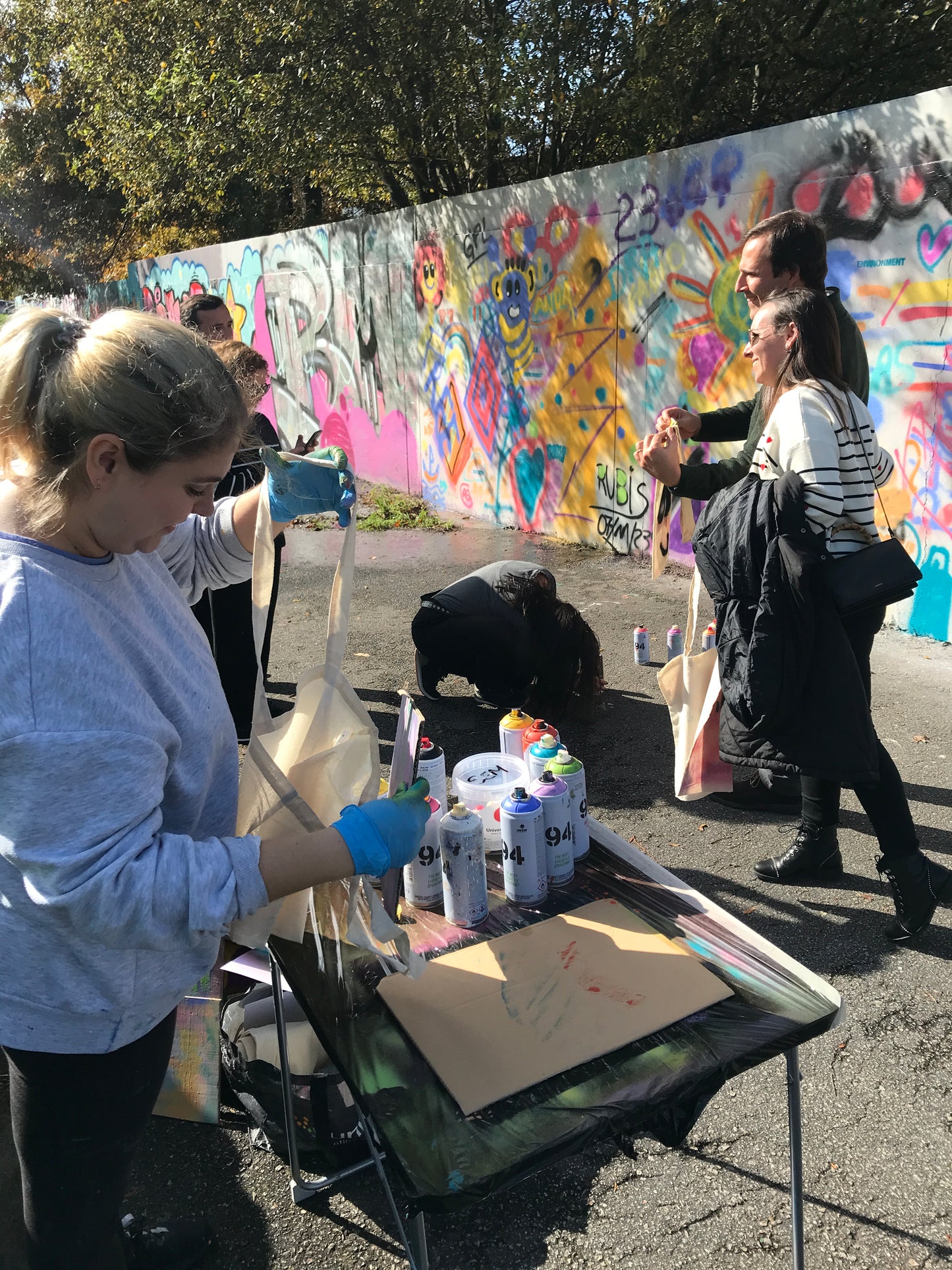 Graffiti Workshop with street artist Mariana in Porto, Portugal by subcultours