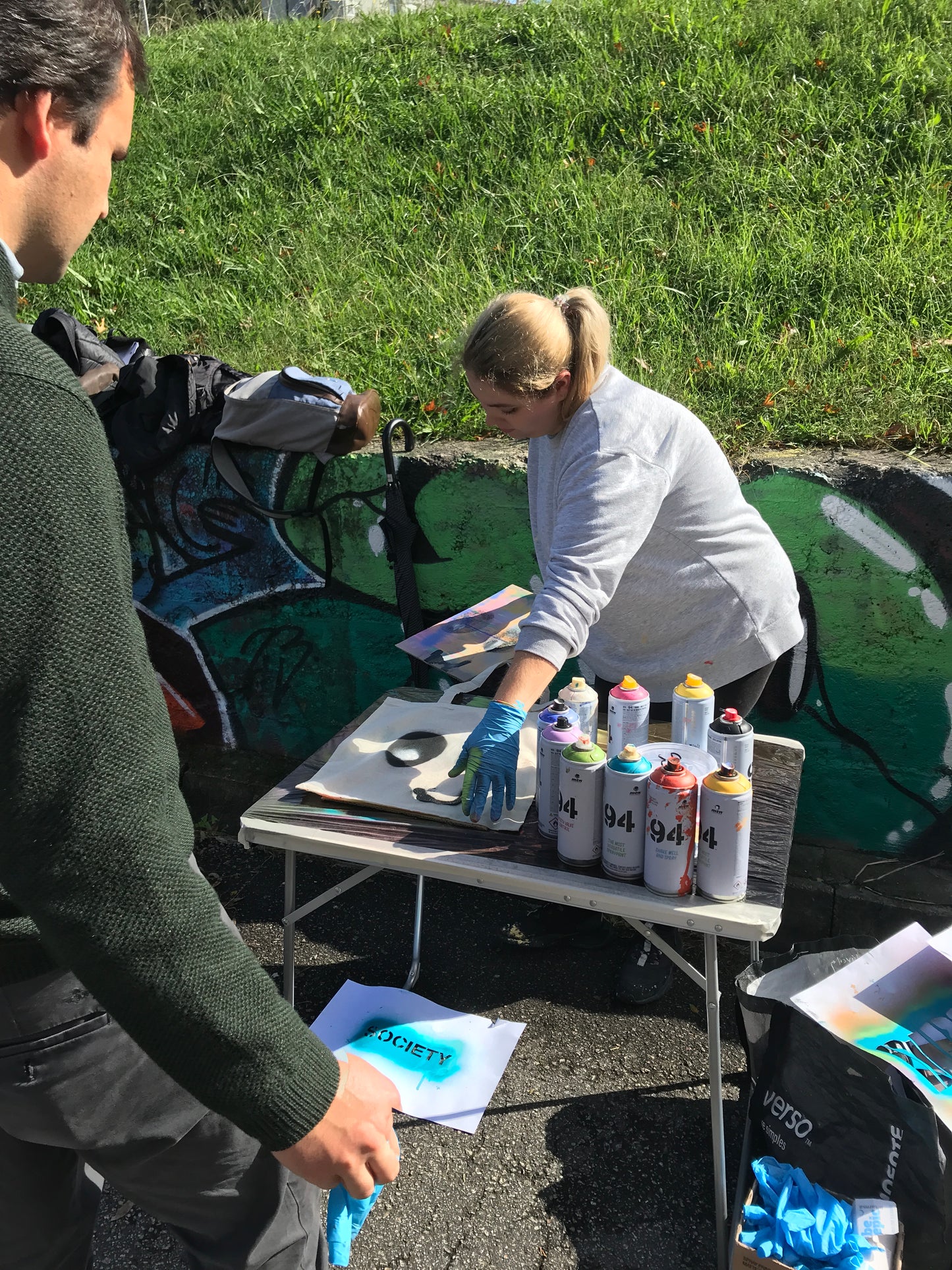 Graffiti Workshop with street artist Mariana in Porto, Portugal by subcultours