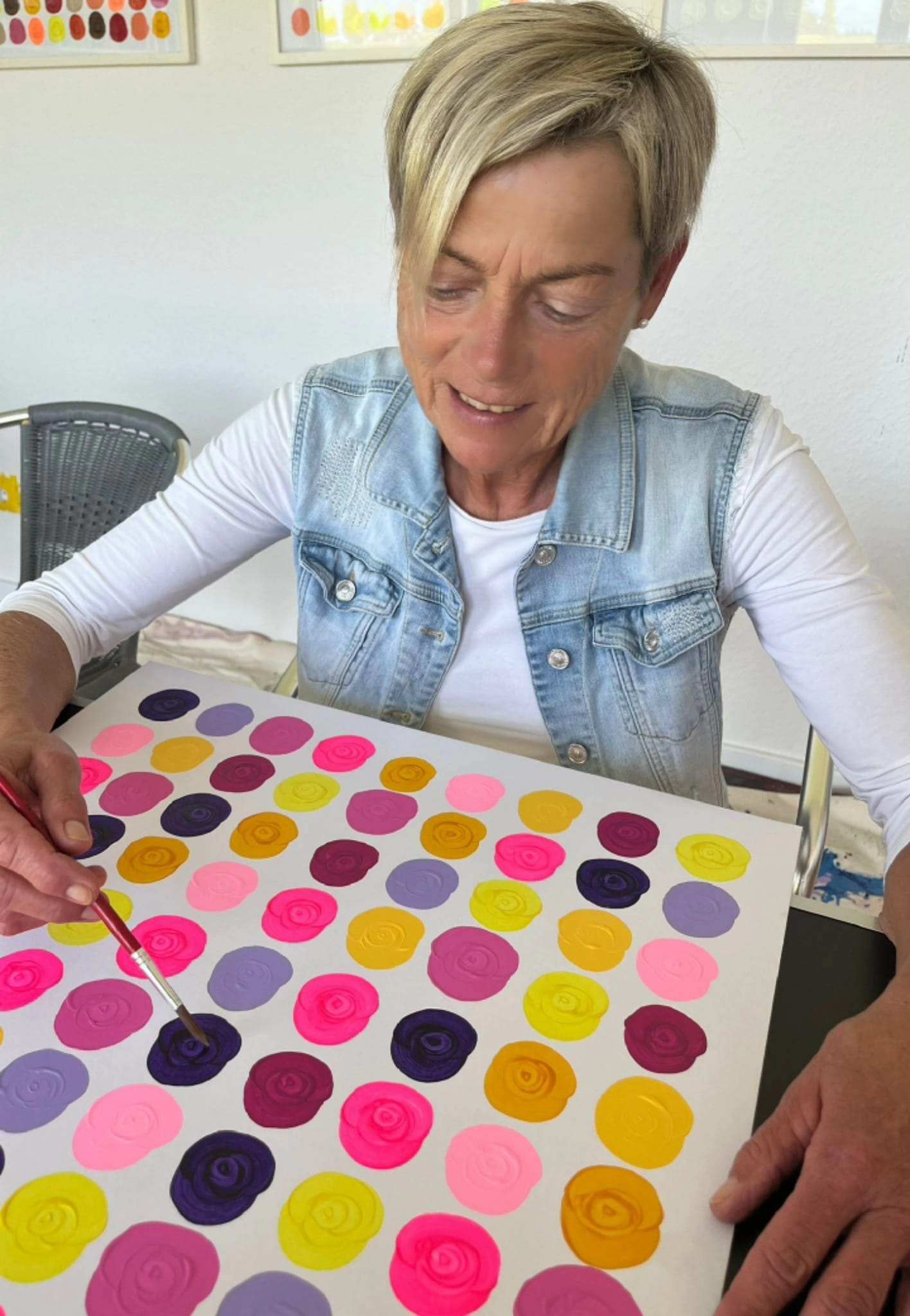 "Habits" Painting Workshop with Janine in Bietigheim-Bissingen, Germany