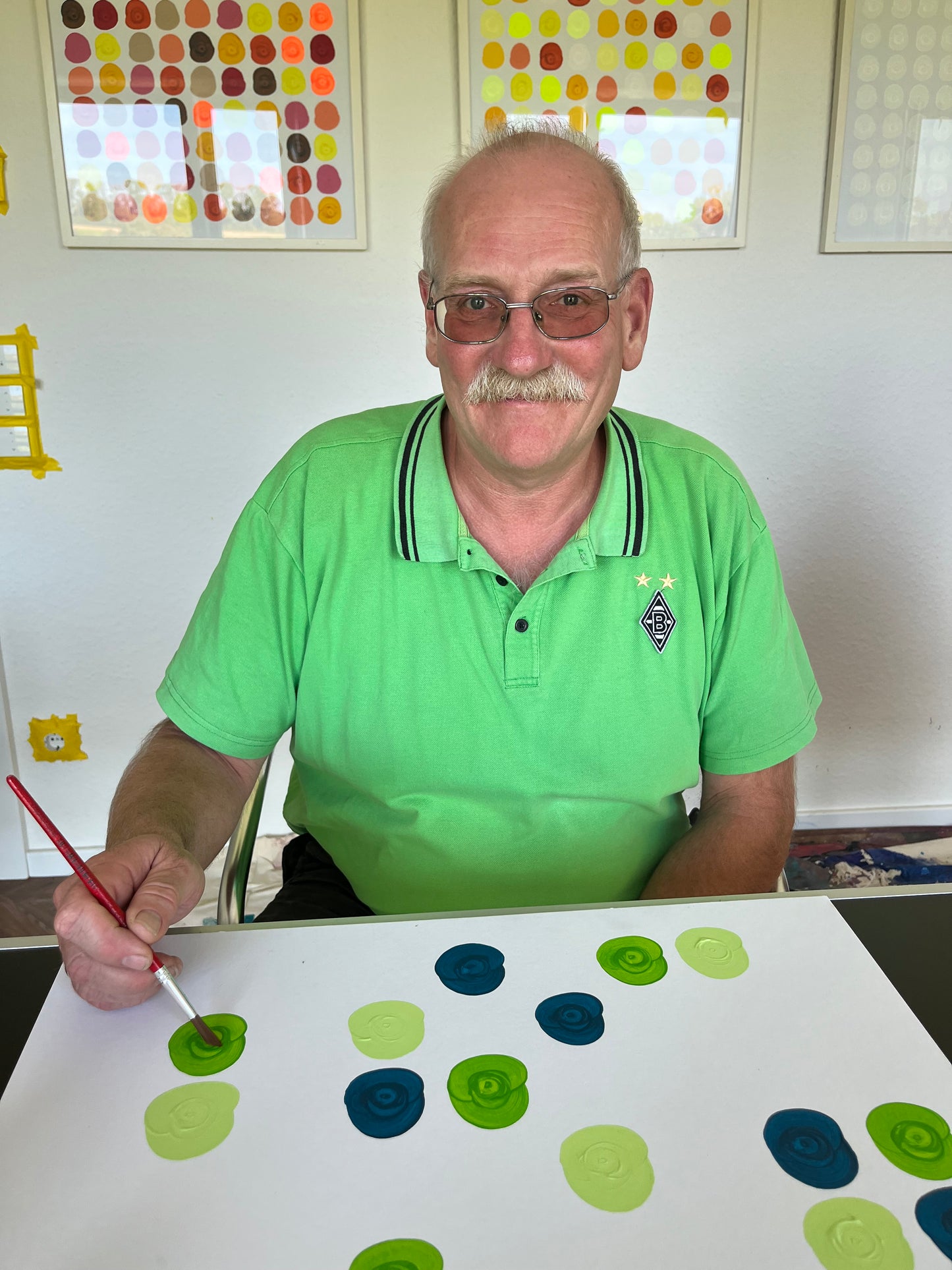 "Habits" Painting Workshop with Janine in Bietigheim-Bissingen, Germany
