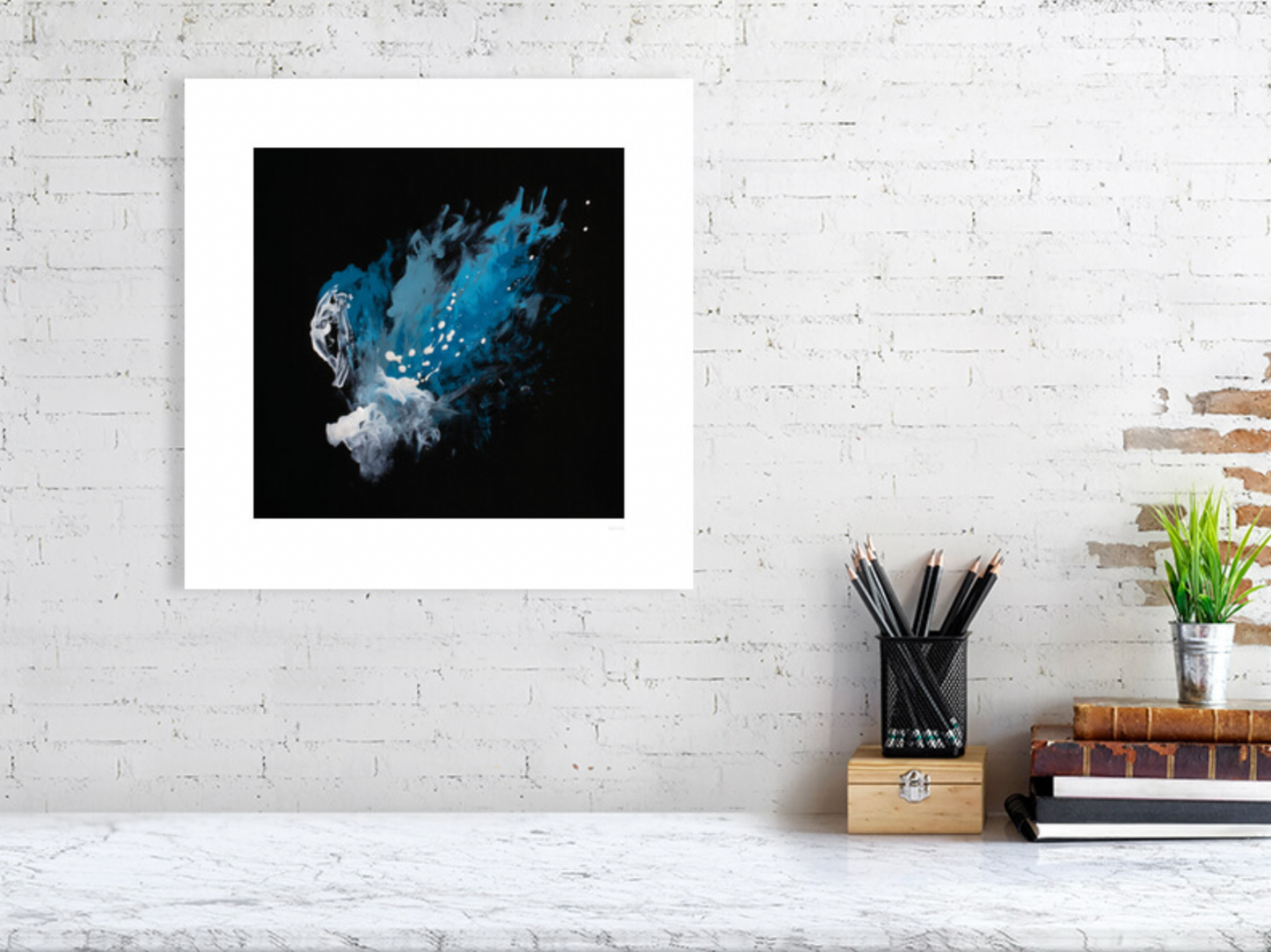 "He’s Free Now #1" Art Print by Katherine Masters