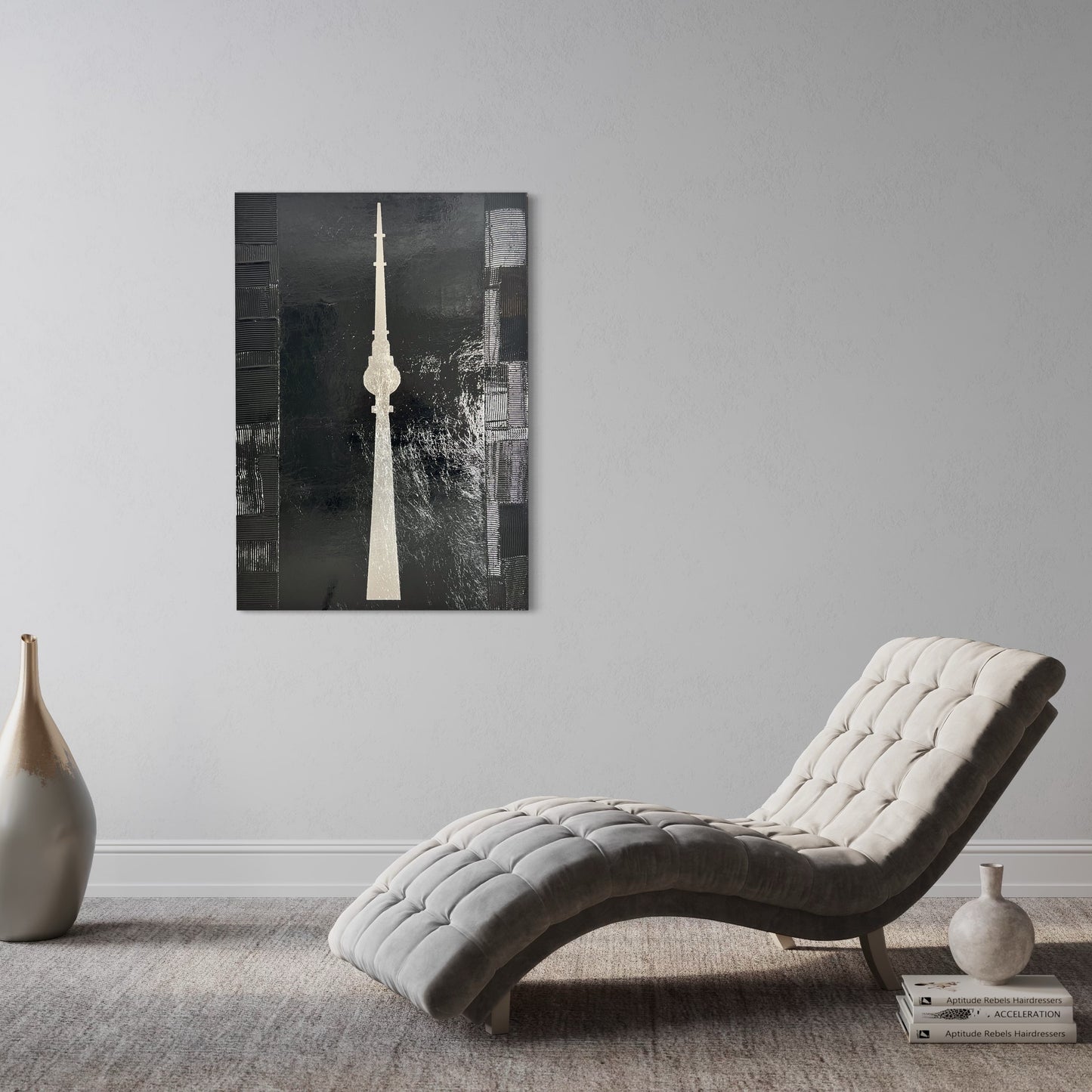 "Berliner Fernsehturm" Artwork by Nyra Turkmani