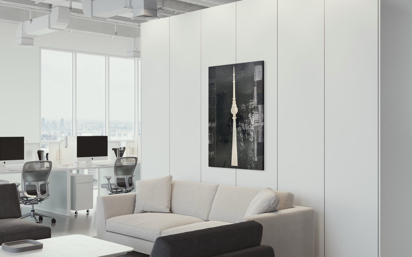 "Berliner Fernsehturm" Artwork by Nyra Turkmani