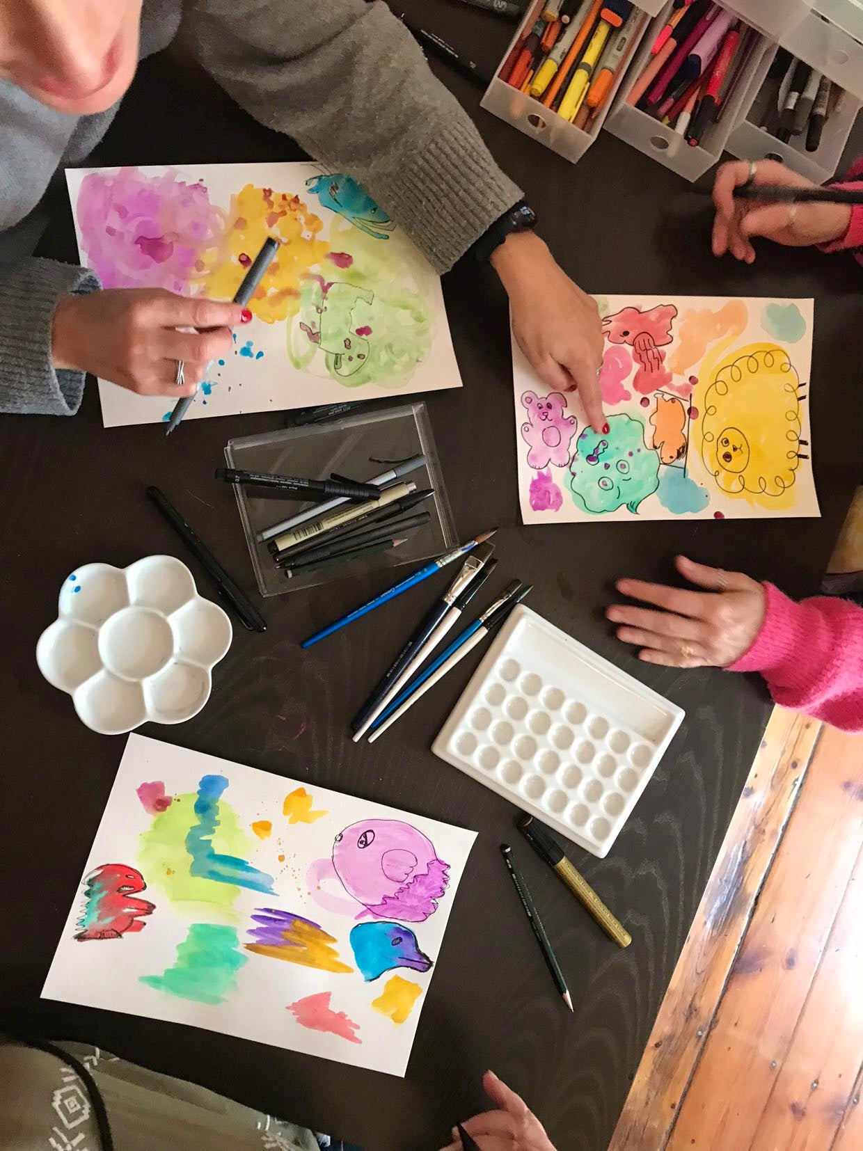 Illustration Workshop "Illustrating Fantastic Creatures" with Beatriz in Lisbon, Portugal, by subcultours