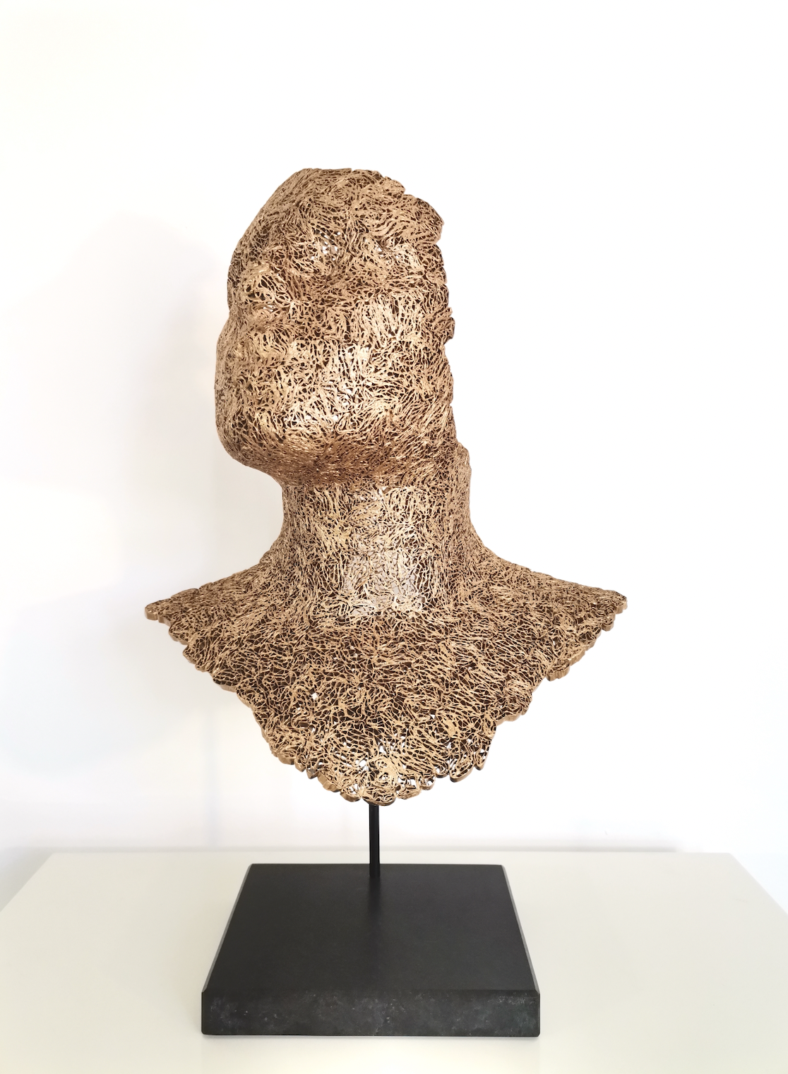 "LIA" Cardboard Sculpture by Angélina Maia