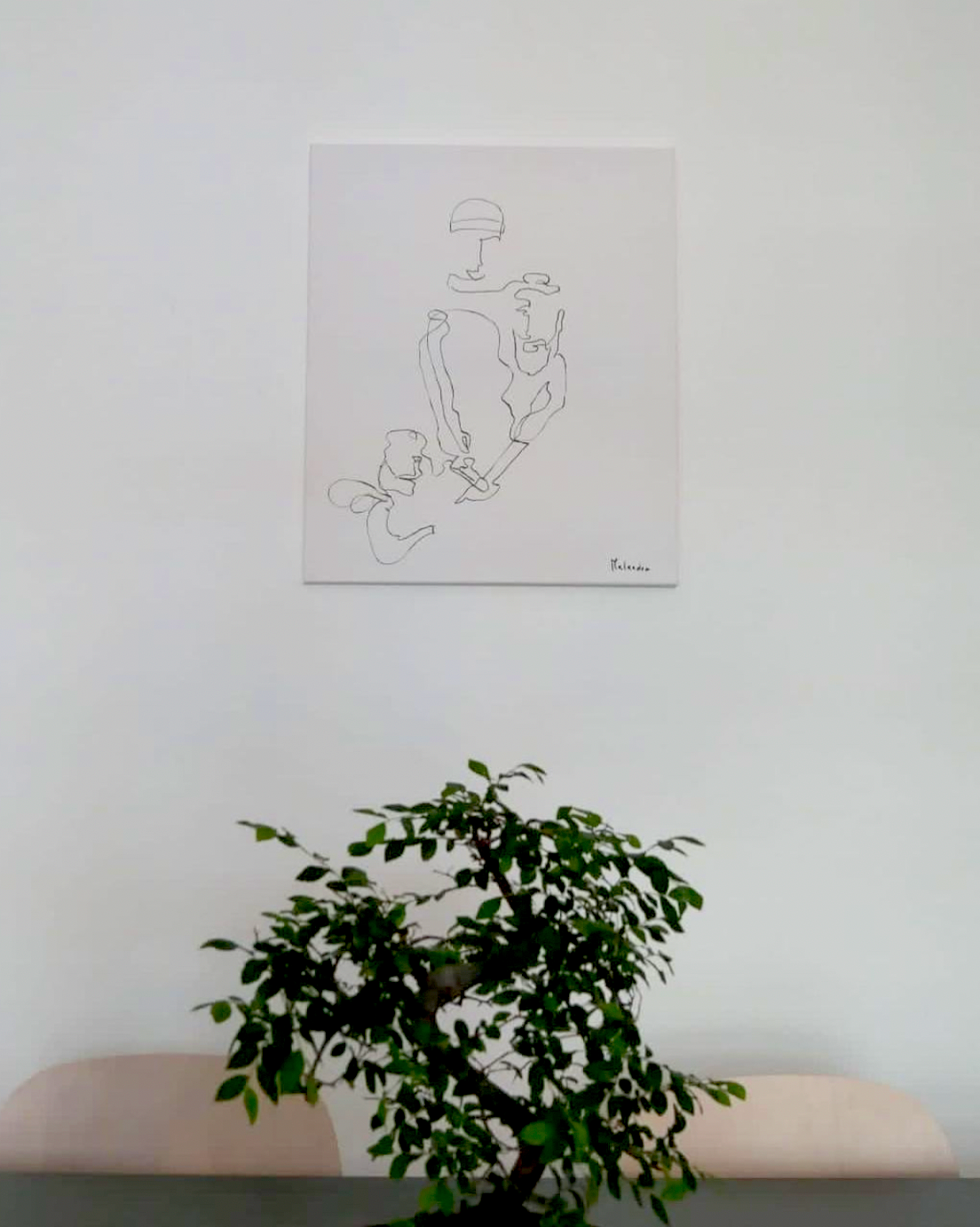 One-Line Drawing Workshop with Malandro in Geneva, Switzerland