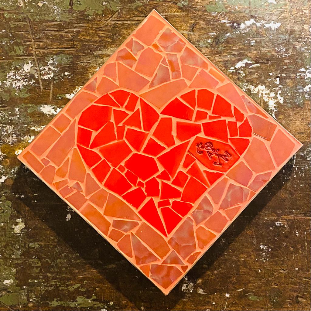 "Love You To Pieces" Mosaic Workshop with Bea for Bachelor*ette Party in Cologne, Germany