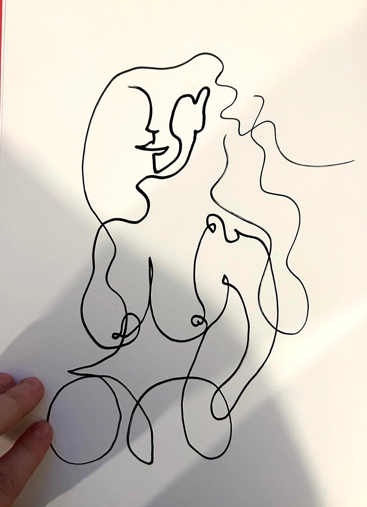 One-Line Drawing Workshop with Malandro in Geneva, Switzerland, woman, by subcultours
