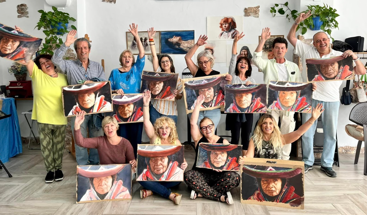 Online Watercolor Painting Workshop "Weekly Watercolor Lessons" with Patricia in English by subcultours