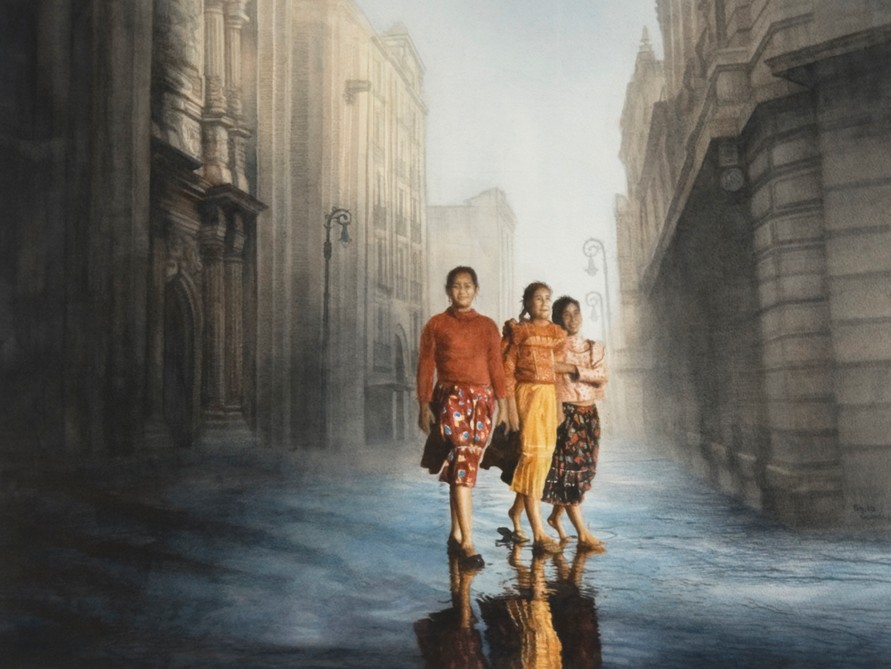 Online Watercolor Painting Workshop "Weekly Watercolor Lessons" with Patricia in English by subcultours