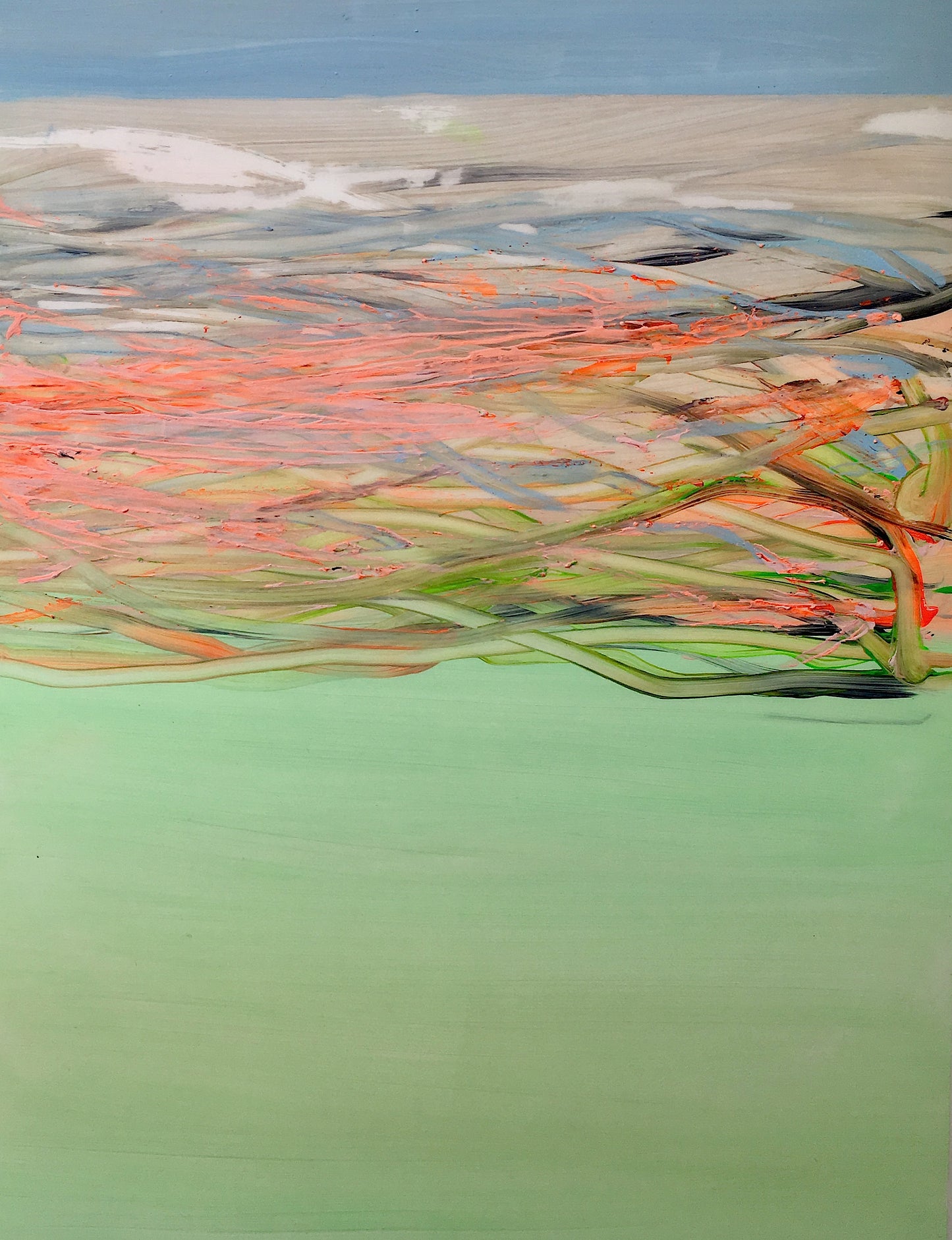 Painting Workshop "Experimental Landscapes" with Stefanie in Berlin, Germany by subcultours