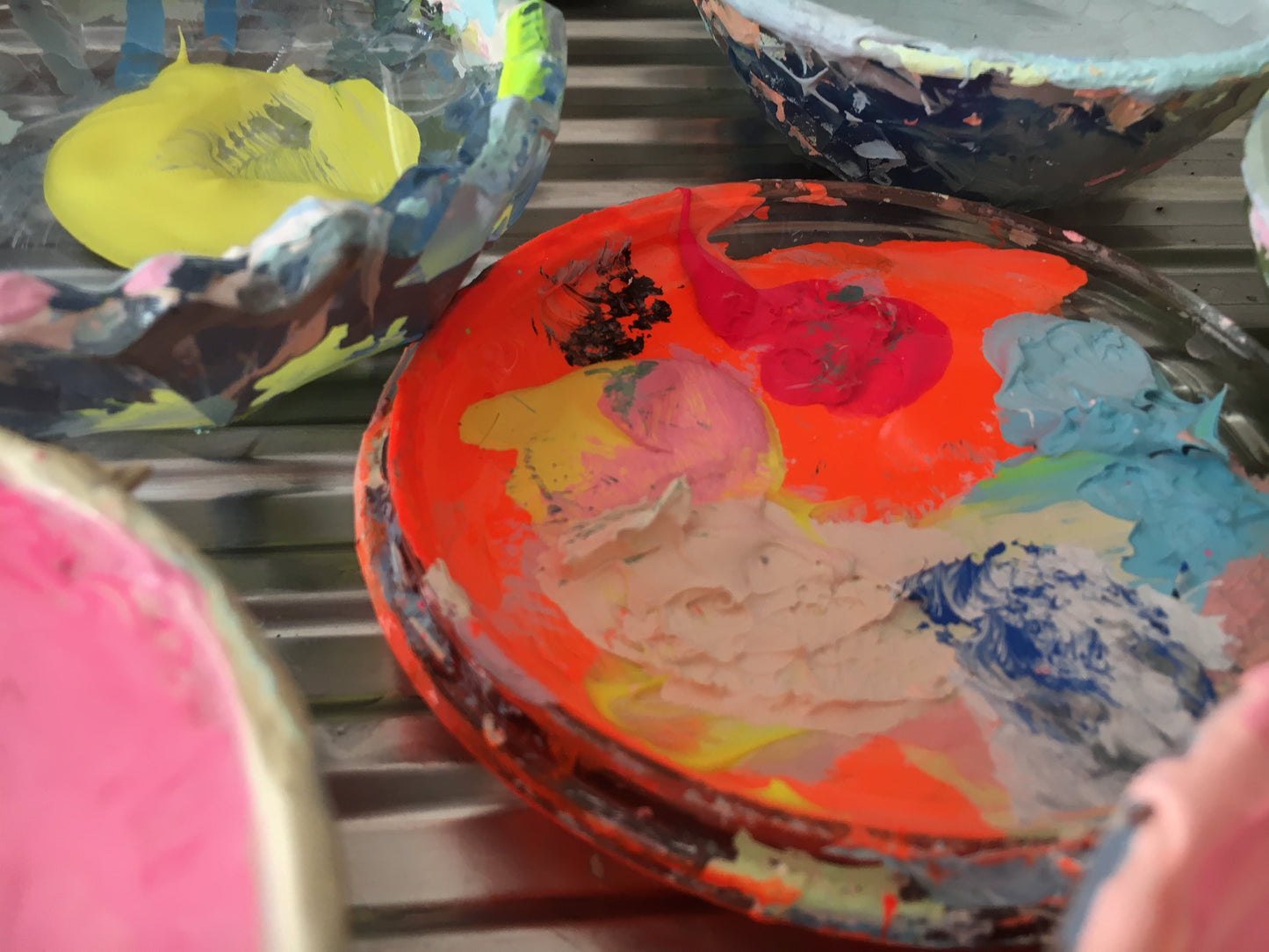 Painting Workshop "Experimental Landscapes" with Stefanie in Berlin, Germany by subcultours