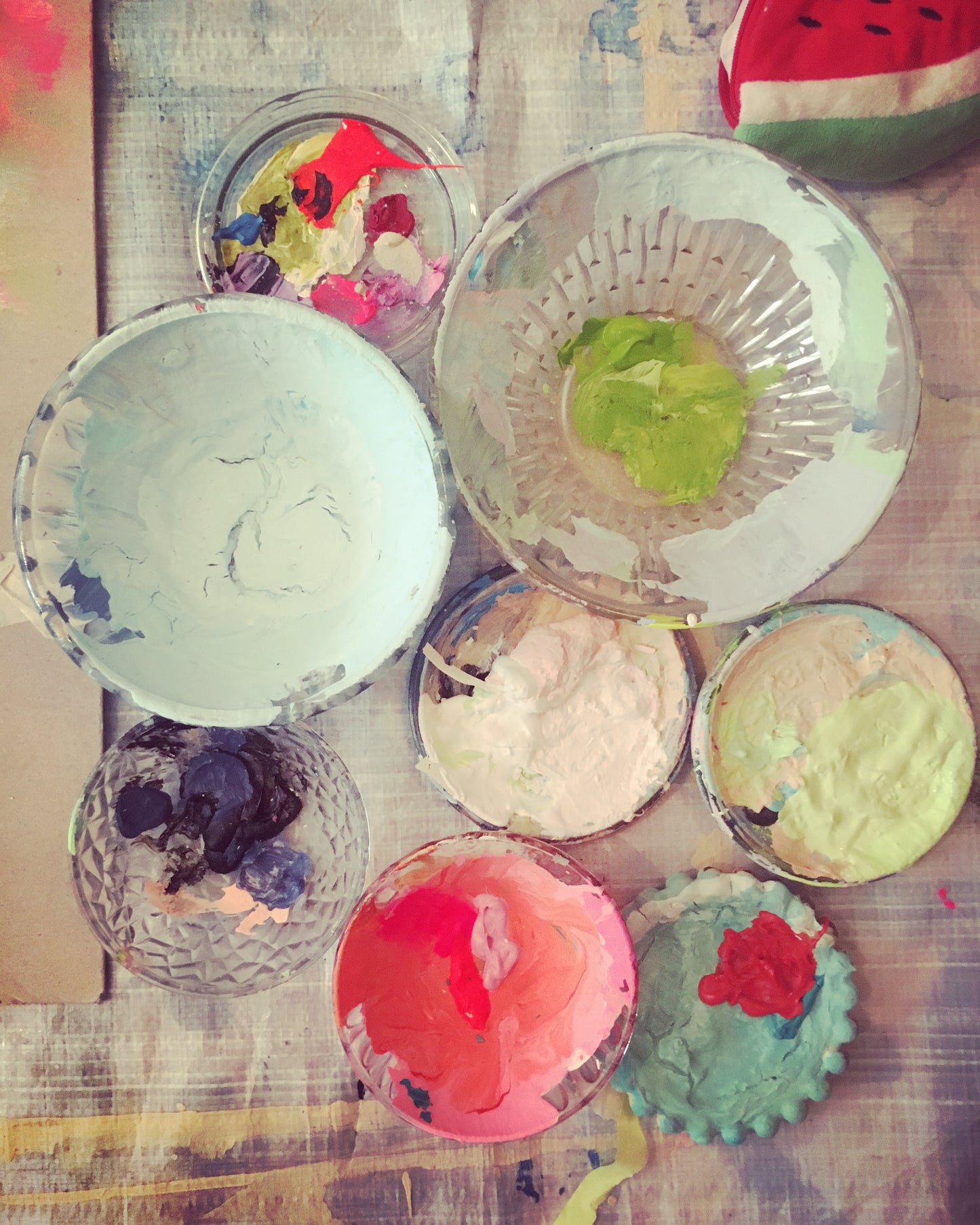 Painting Workshop "Experimental Landscapes" with Stefanie in Berlin, Germany by subcultours