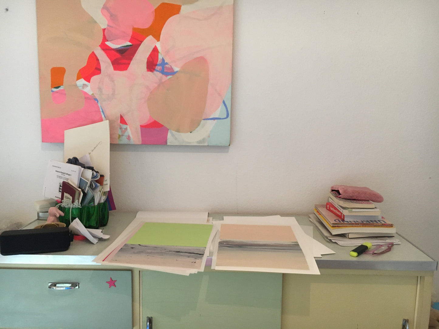 Painting Workshop "Experimental Landscapes" with Stefanie in Berlin, Germany by subcultours
