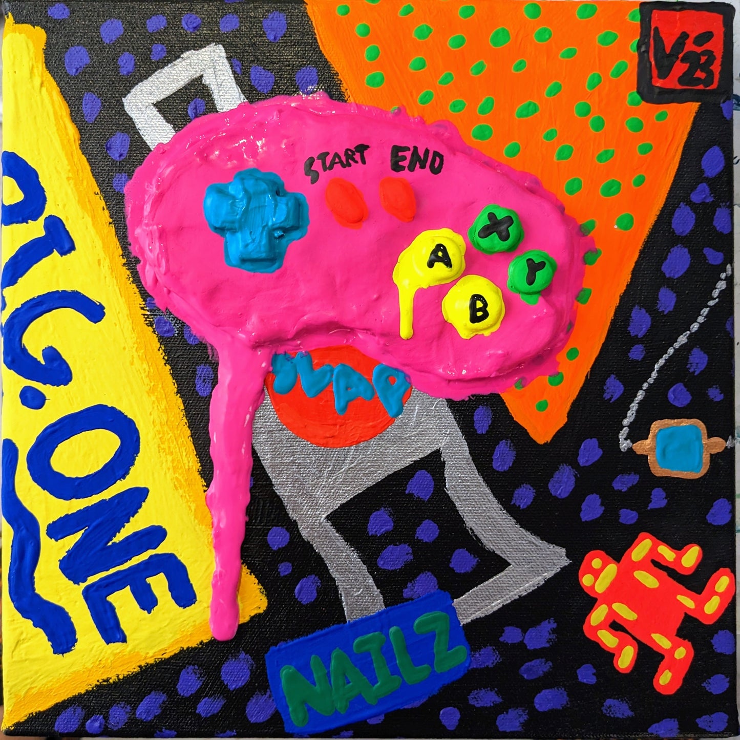 Painting Workshop "Give Yourself Permission To Art" with Charlie in Matosinhos, Portugal, by subcultours