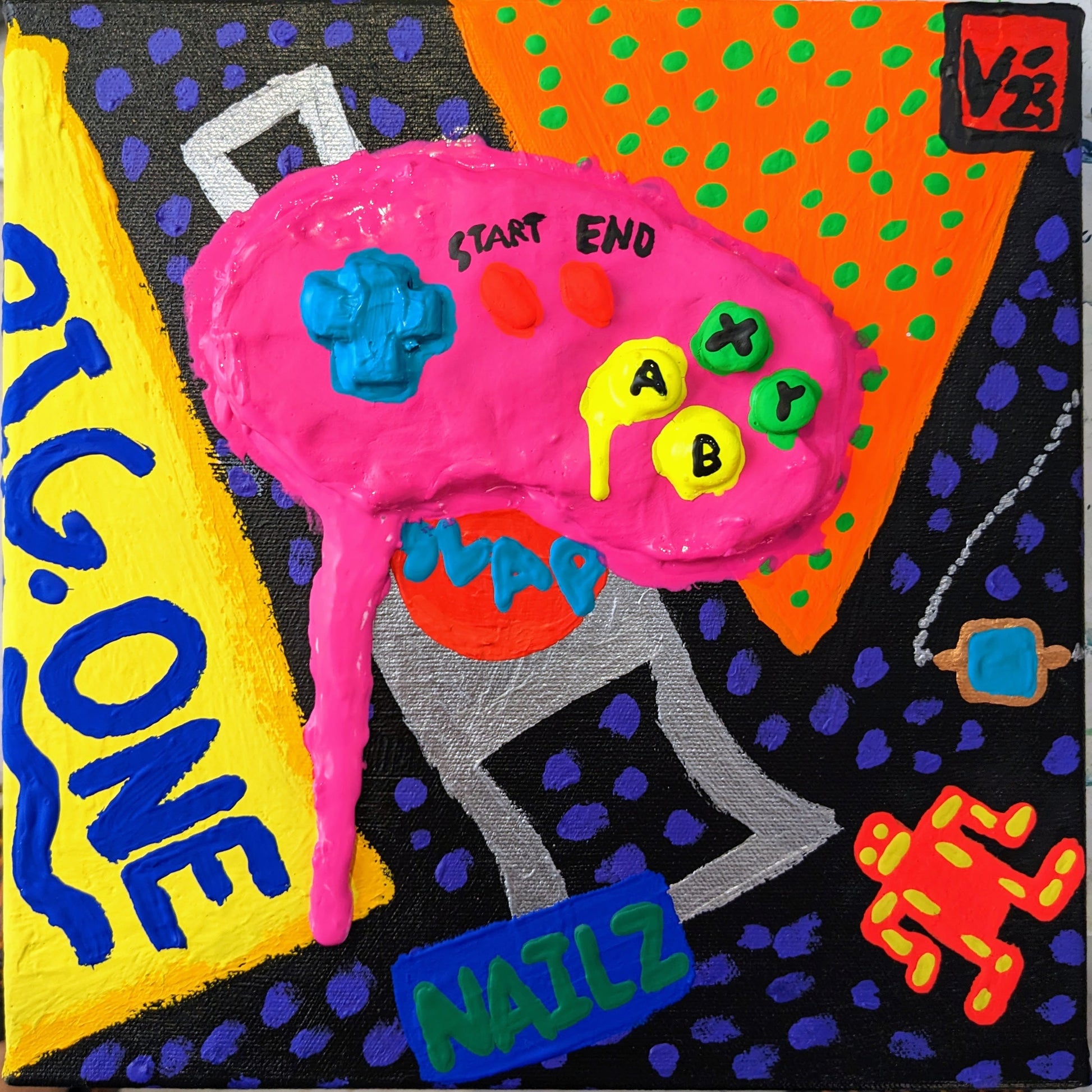 Painting Workshop "Give Yourself Permission To Art" with Charlie in Matosinhos, Portugal, by subcultours