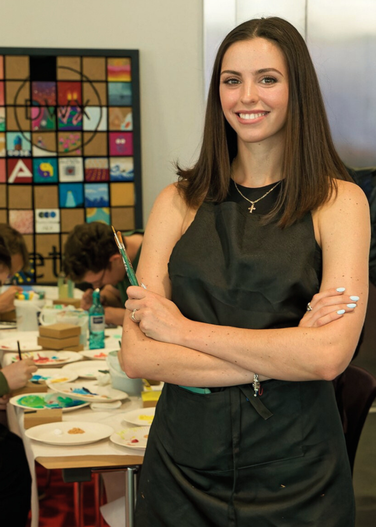 Painting Workshop "Puzzle Painting For Teambuilding Events" with Darya and her team throughout Germany by subcultours