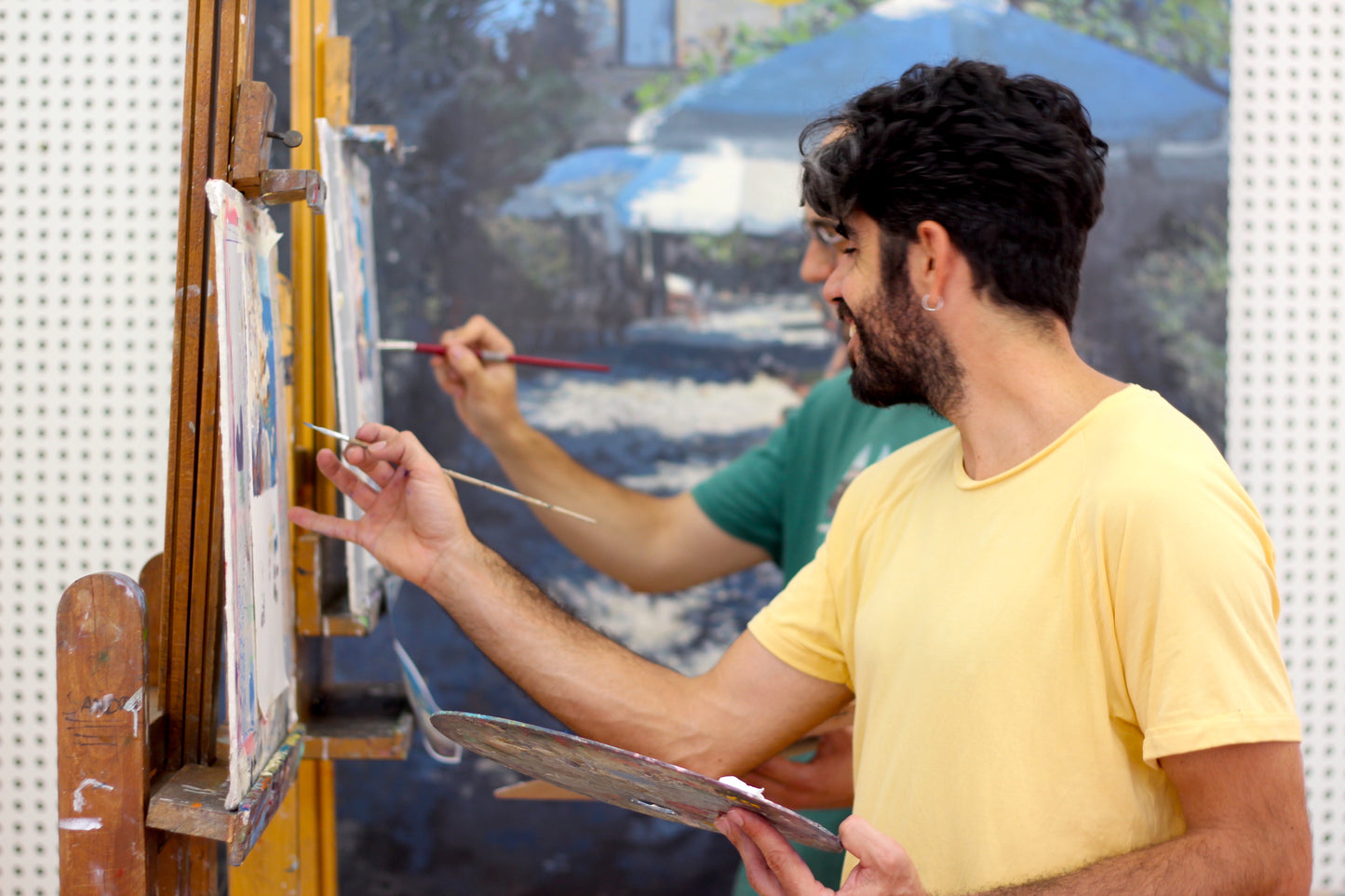 Painting Workshop "The light of Sorolla" with Álex Barros in Madrid, Spain, by subcultours 5