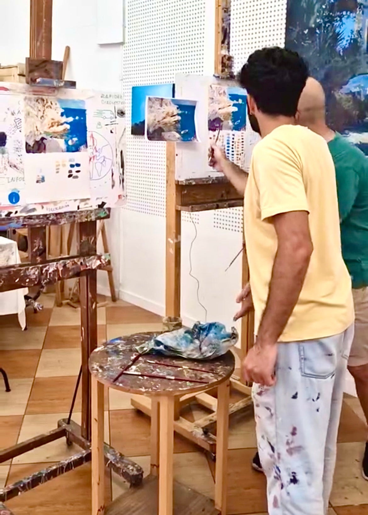 Painting Workshop "The light of Sorolla" with Álex Barros in Madrid, Spain, by subcultours 30