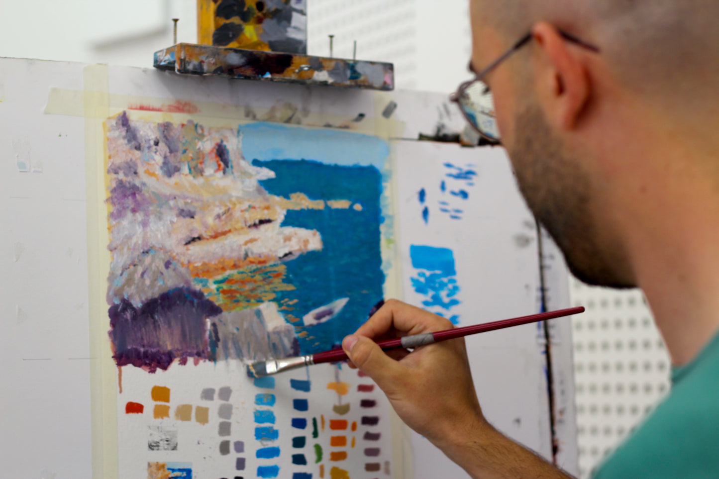 Painting Workshop "The light of Sorolla" with Álex Barros in Madrid, Spain, by subcultours 4