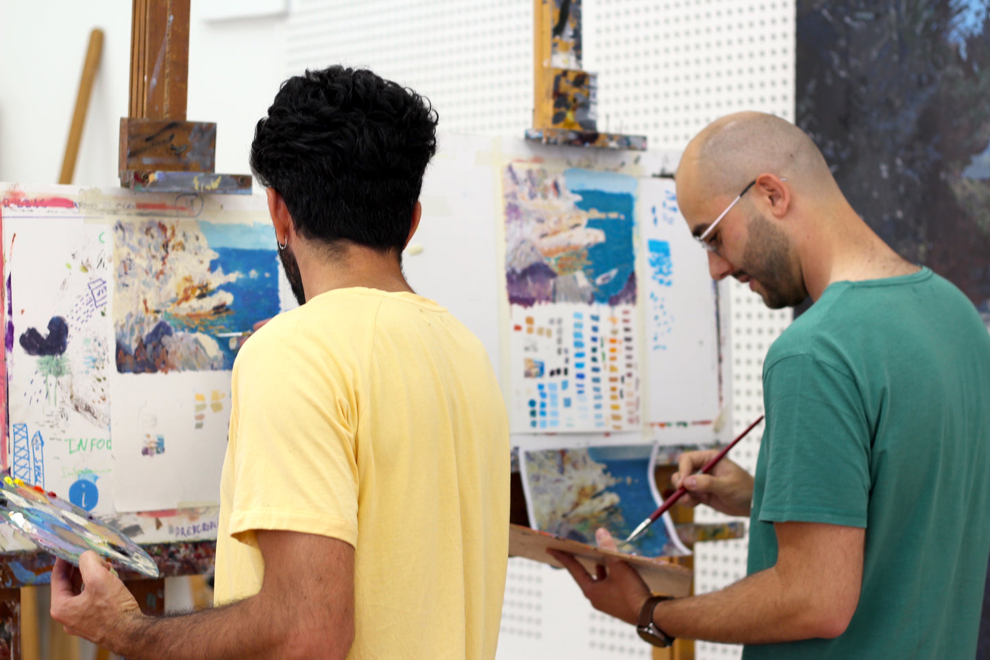 Painting Workshop "The light of Sorolla" with Álex Barros in Madrid, Spain, by subcultours 7