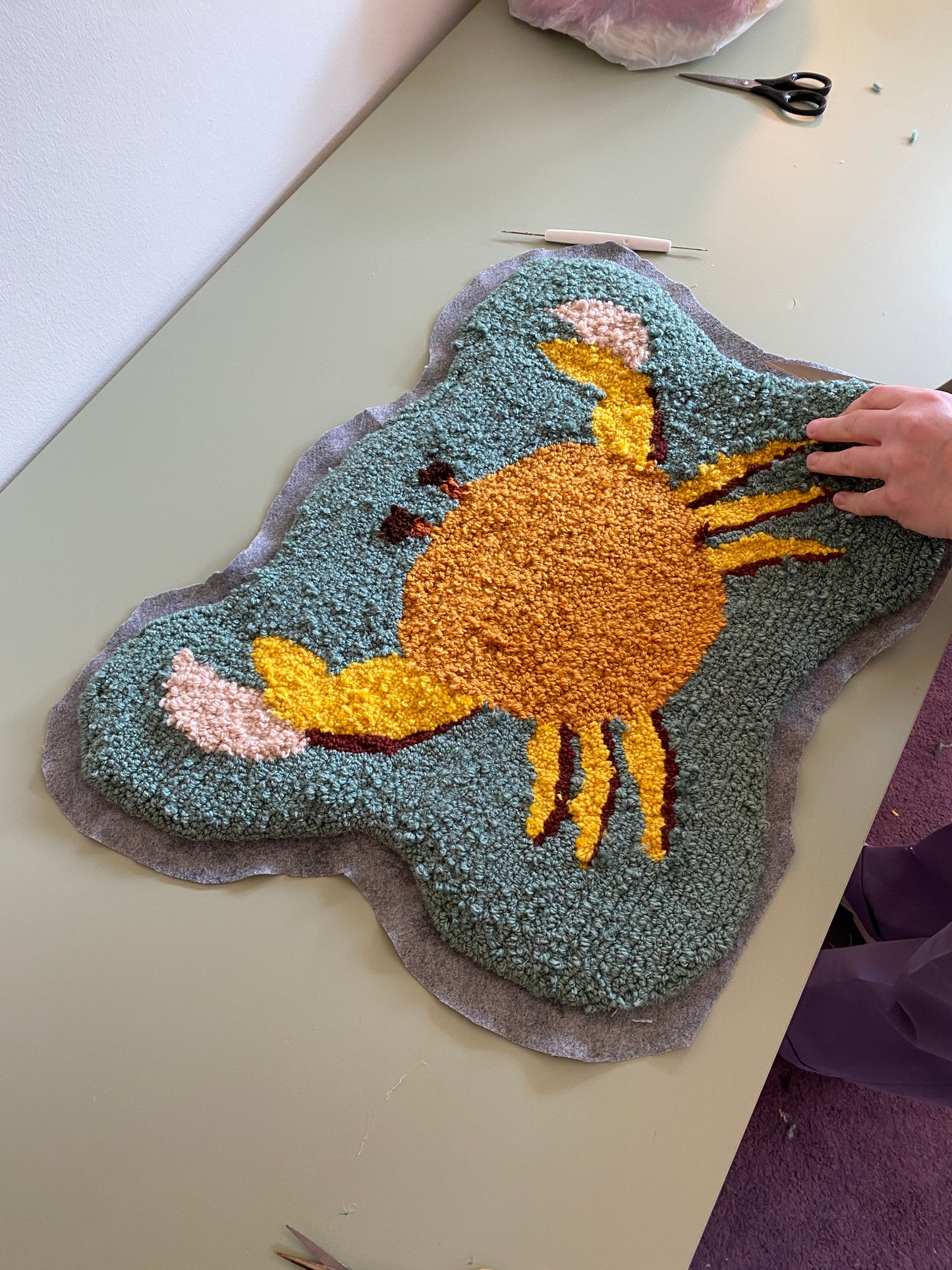 Private Tufting Workshop for Beginners 1-1 with Daniela in Malmö, Sweden by subcultours