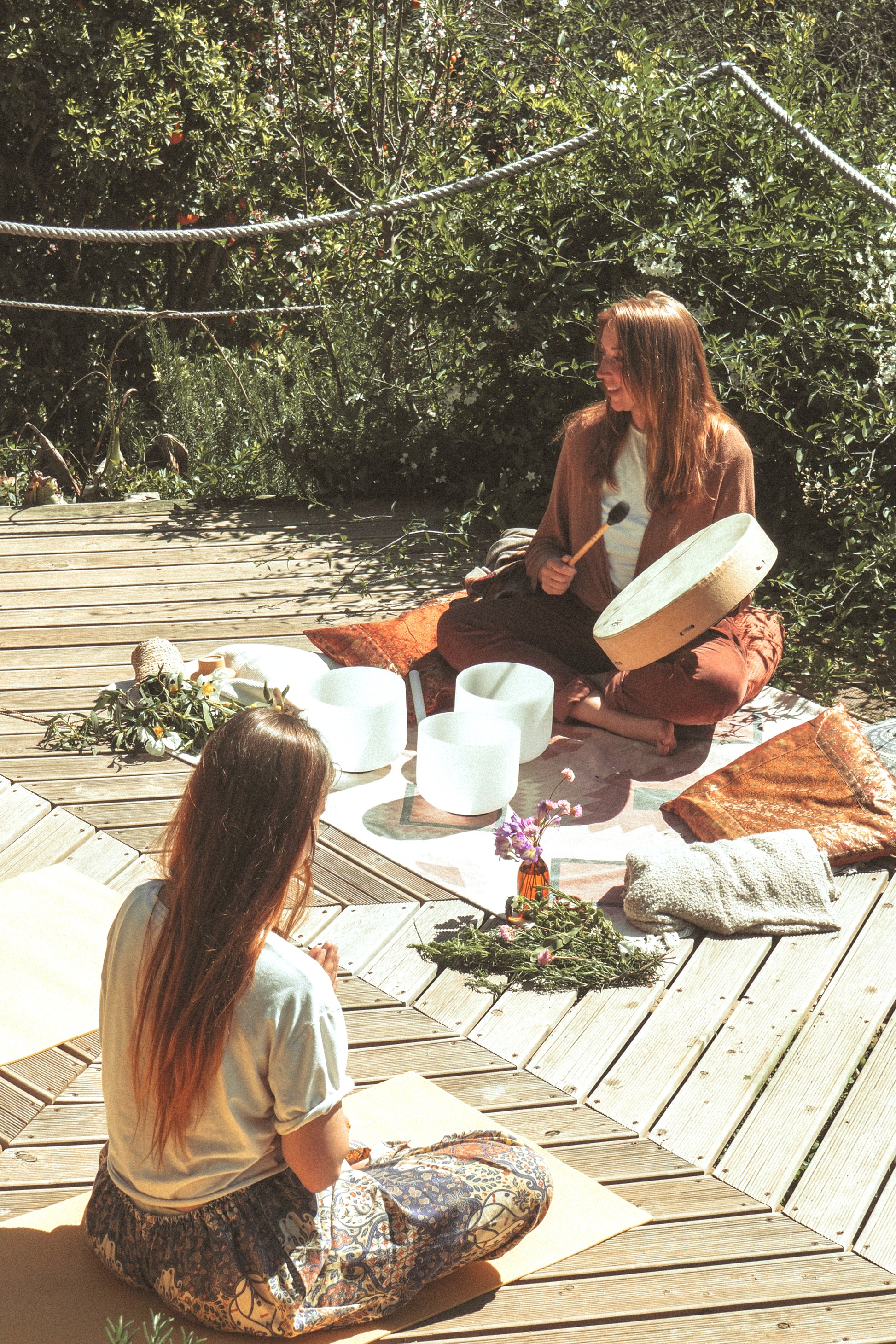 Reiki Workshop „Reiki Drum Journey and Sound Healing“ with Heidi in Aljezur, Portugal by subcultours