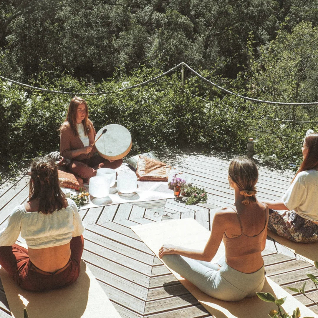 Reiki Workshop „Reiki Drum Journey and Sound Healing“ with Heidi in Aljezur, Portugal by subcultours