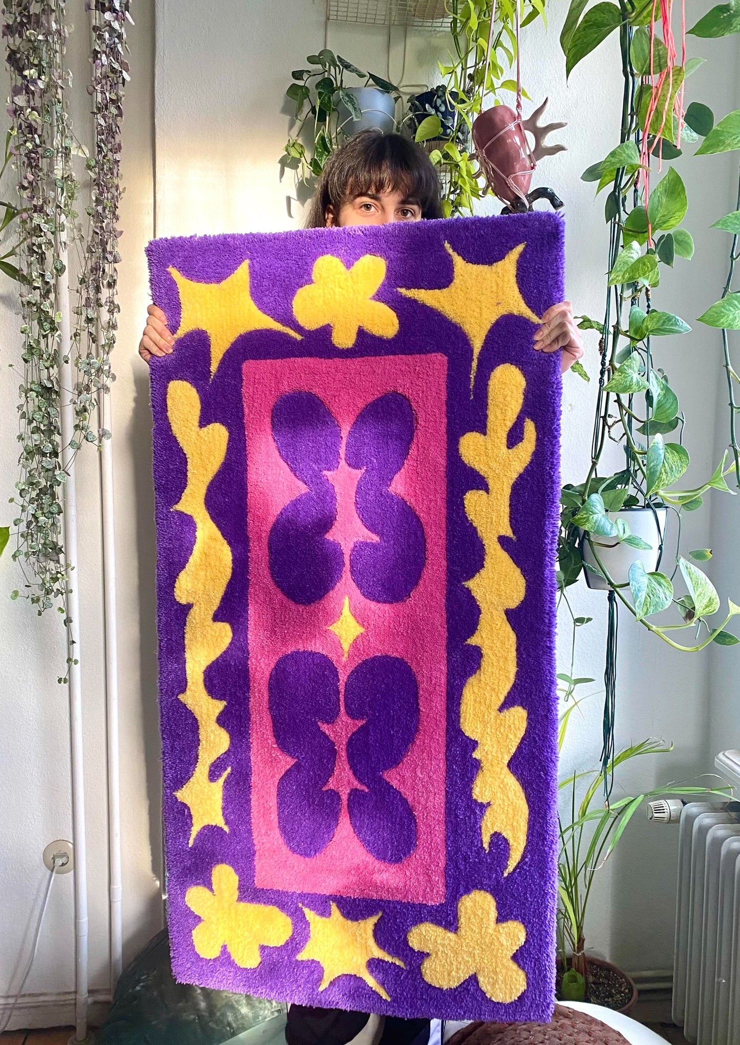 Rug Tufting Workshop 1 on 1 "Create a tufted art piece for your home in a custom size" with Gaja in Berlin, Germany by subcultours